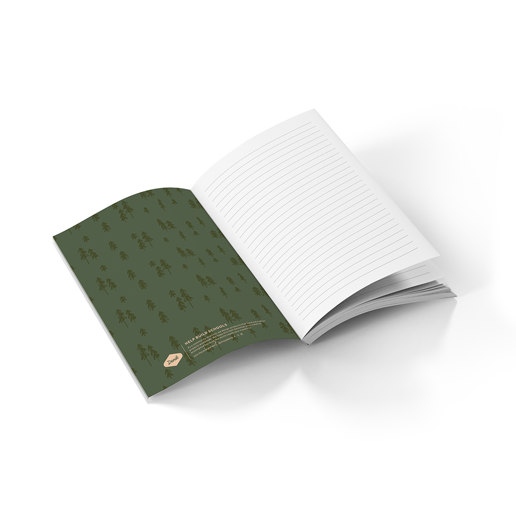 Rosy Mountain Layflat Notebook