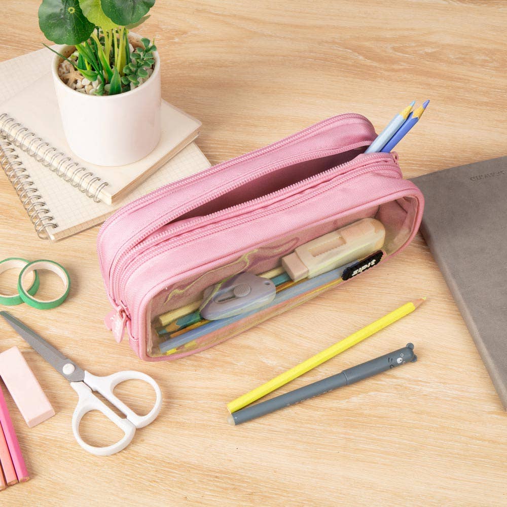 ZIPIT Half & Half Pencil Case