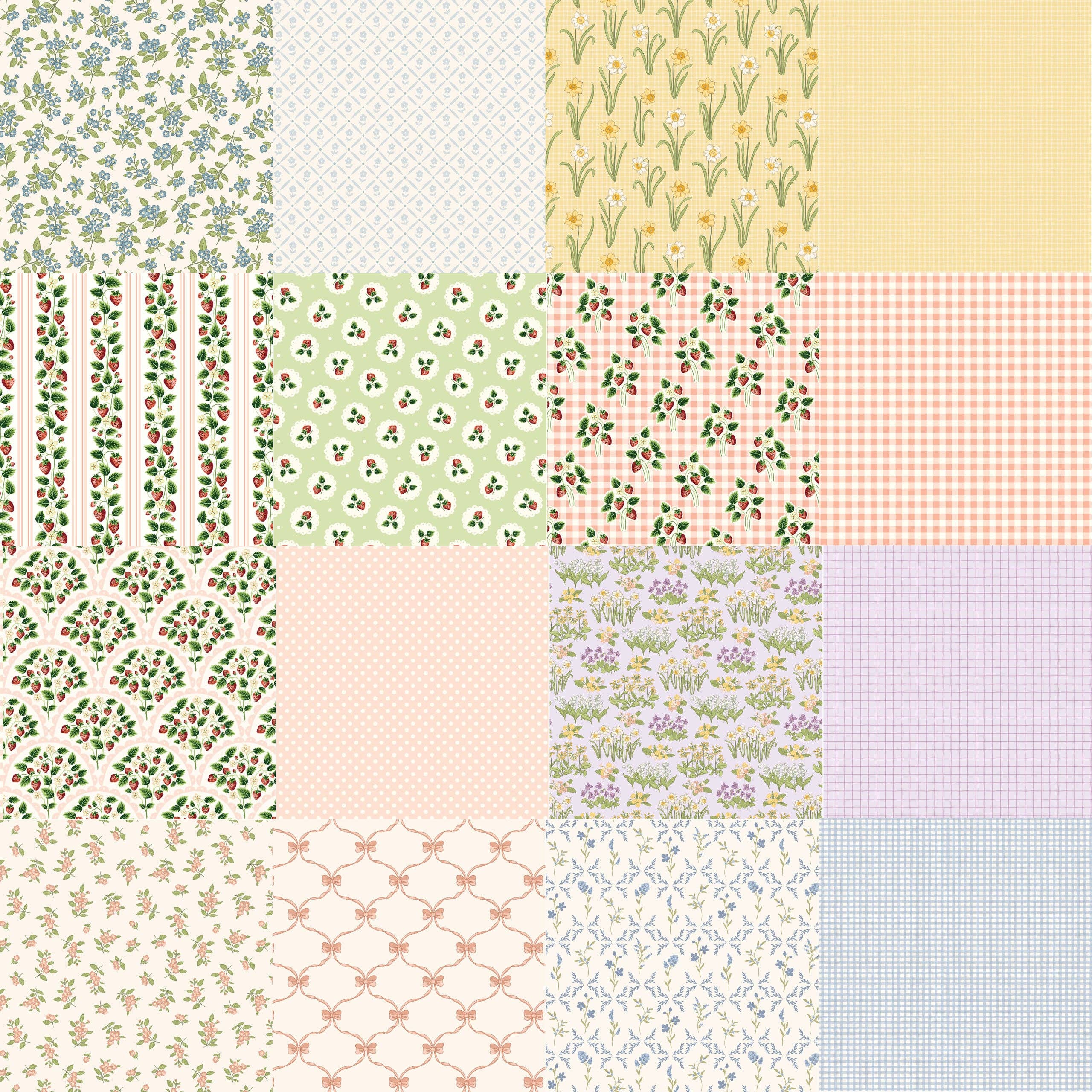 Wildflowers Patterned Paper Pack