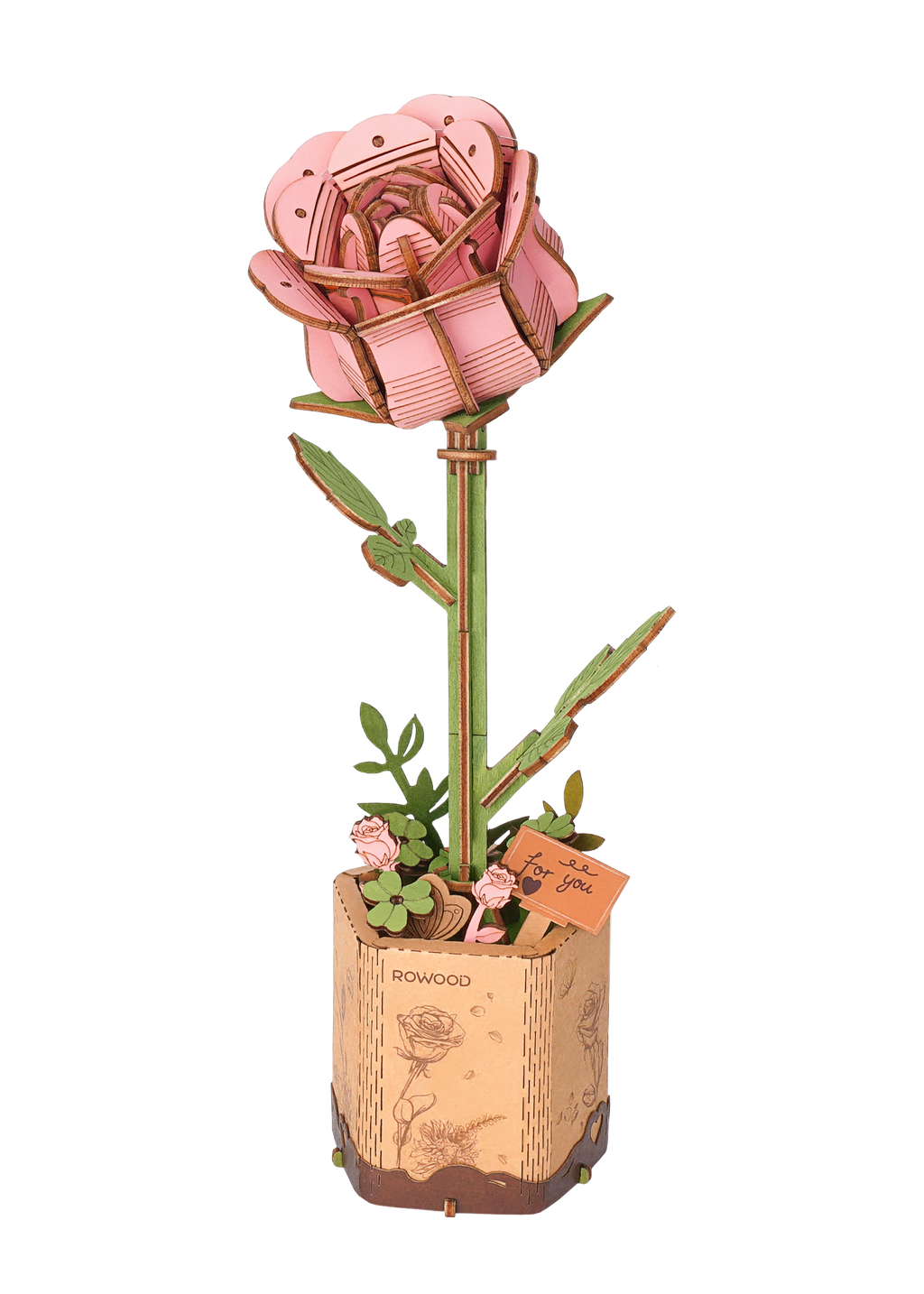 3D Wooden Flower Puzzle Bundle