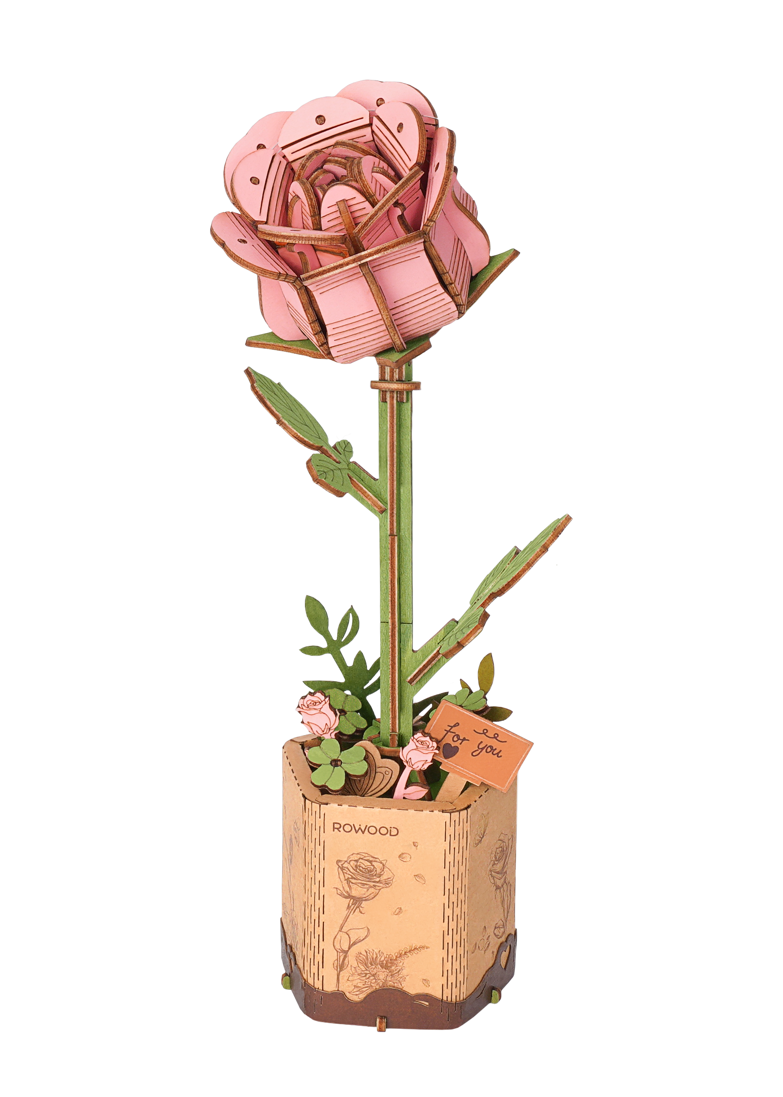 3D Wooden Flower Puzzle Bundle