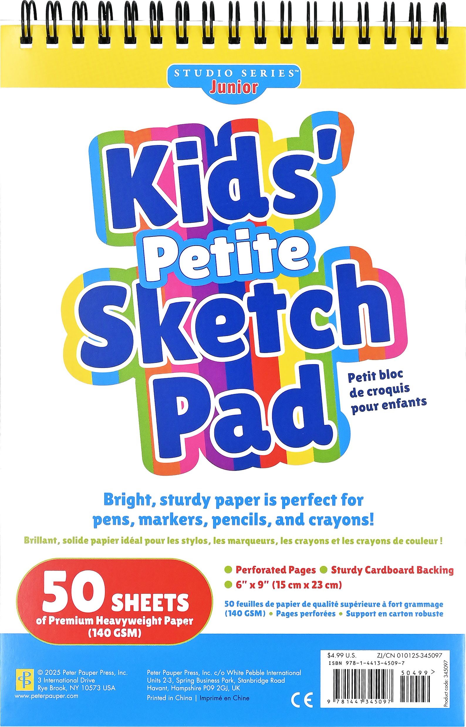 Studio Series Jr. Kids' Portable Sketch Pad