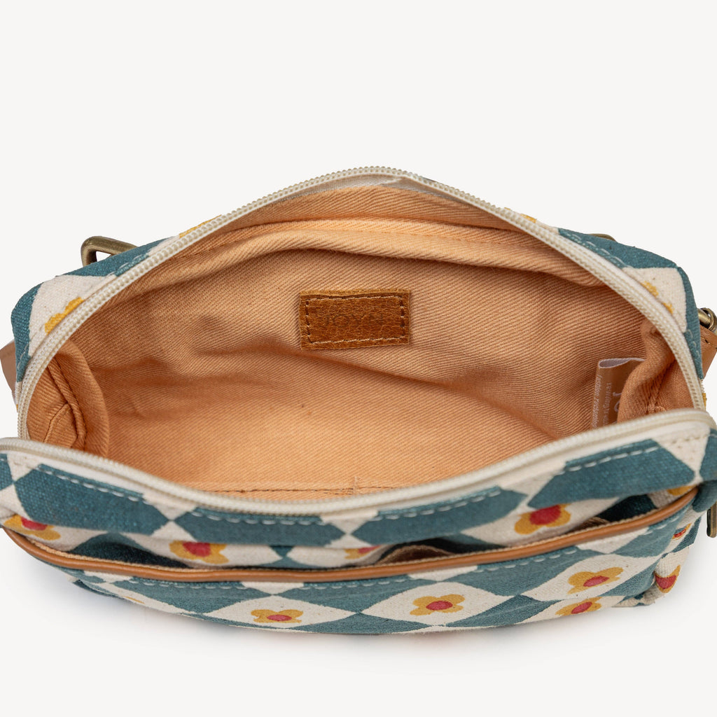 Hand Block Printed Belt Bag