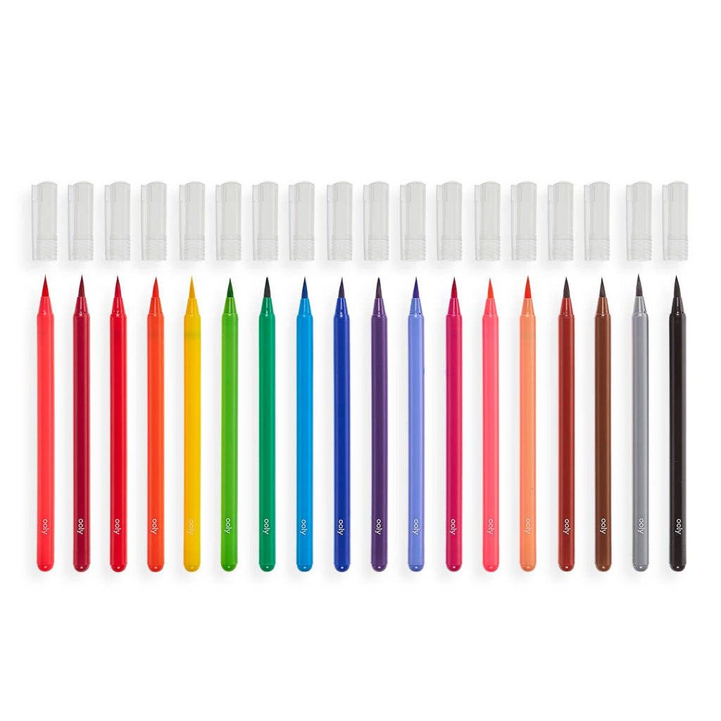 Chroma Blends Watercolor Brush Markers - Set of 18