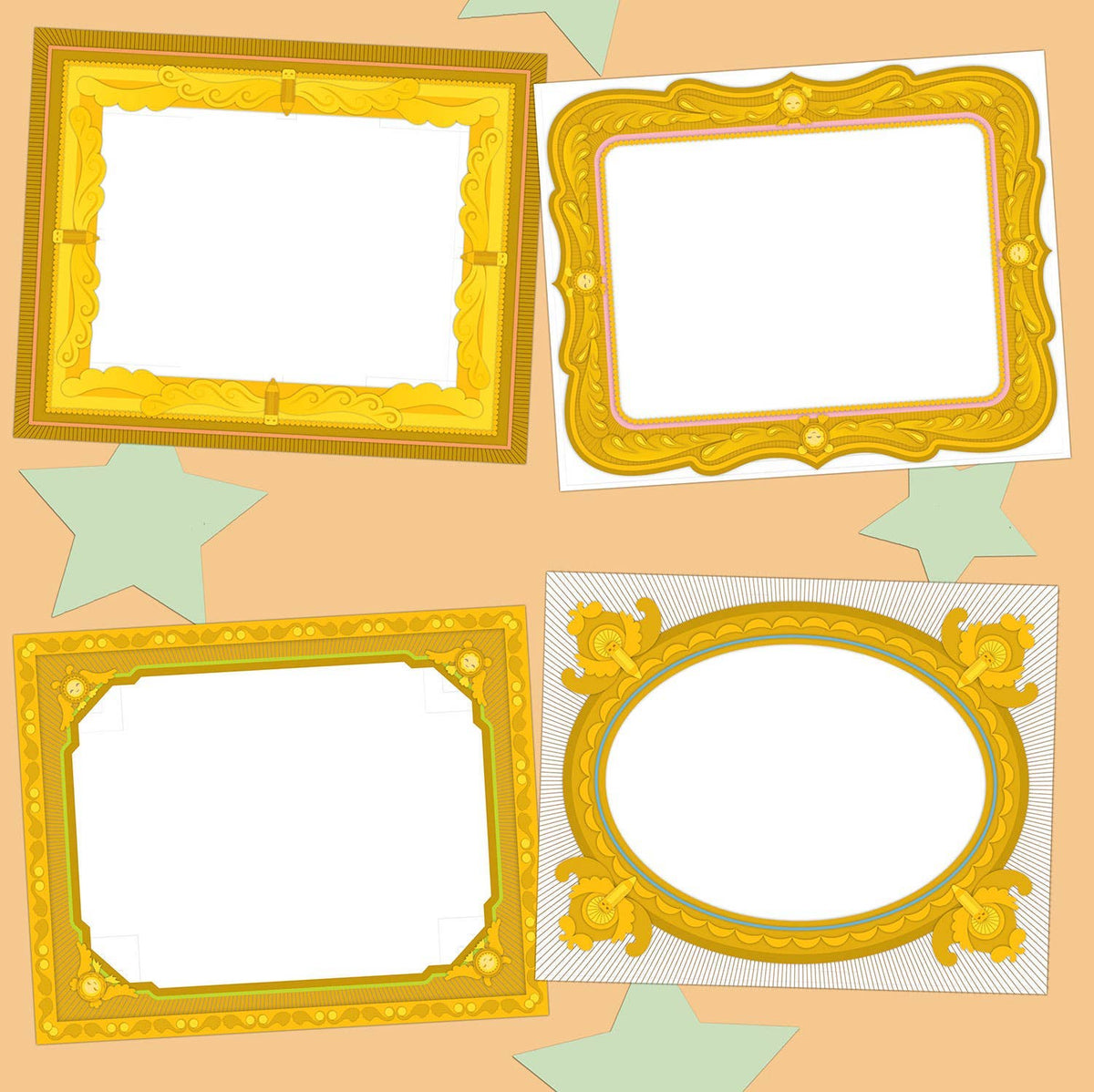 Fancy Framed Art Pad