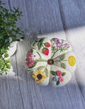 Hand Embroidered Pincushion