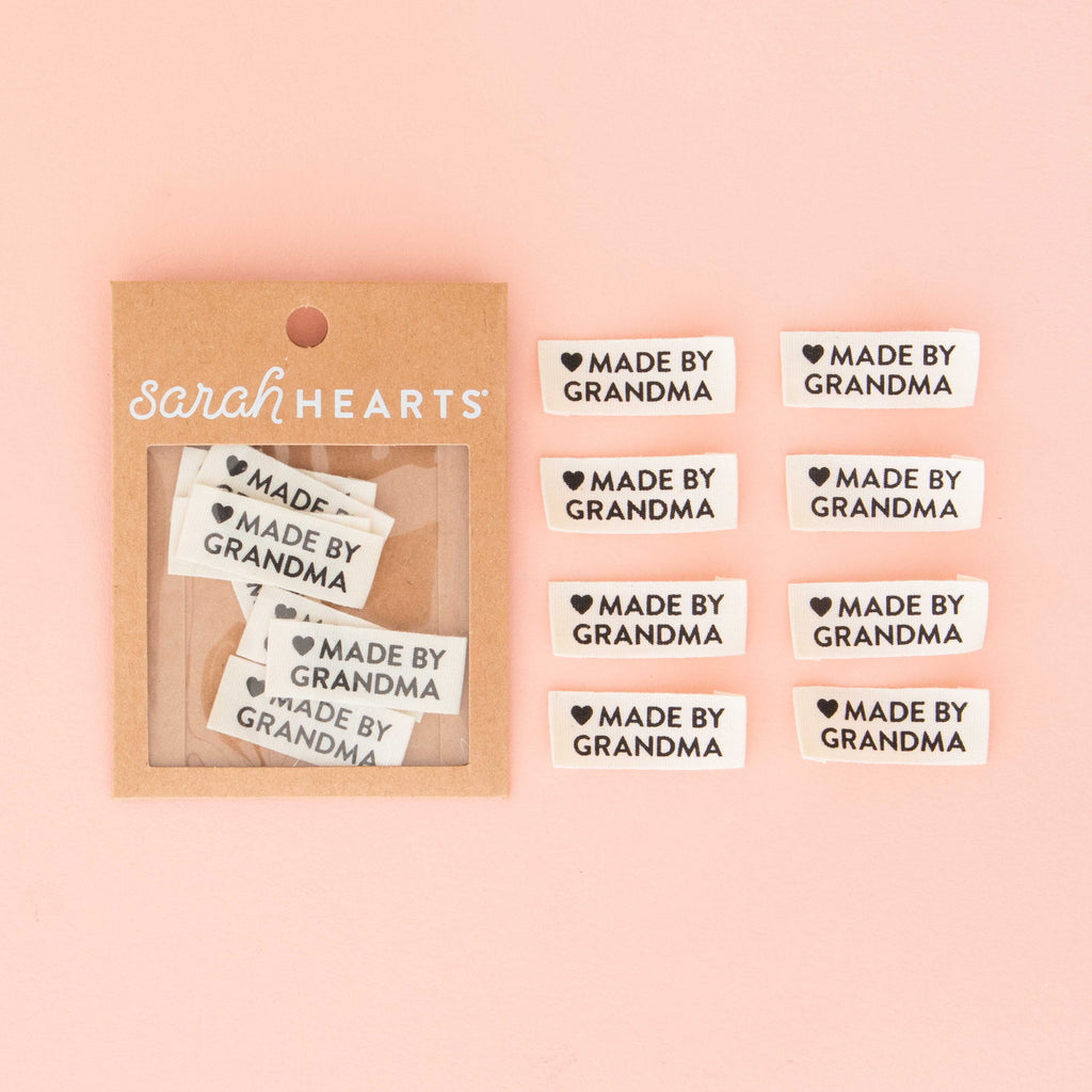 Made by Grandma Organic Cotton Label- 8ct
