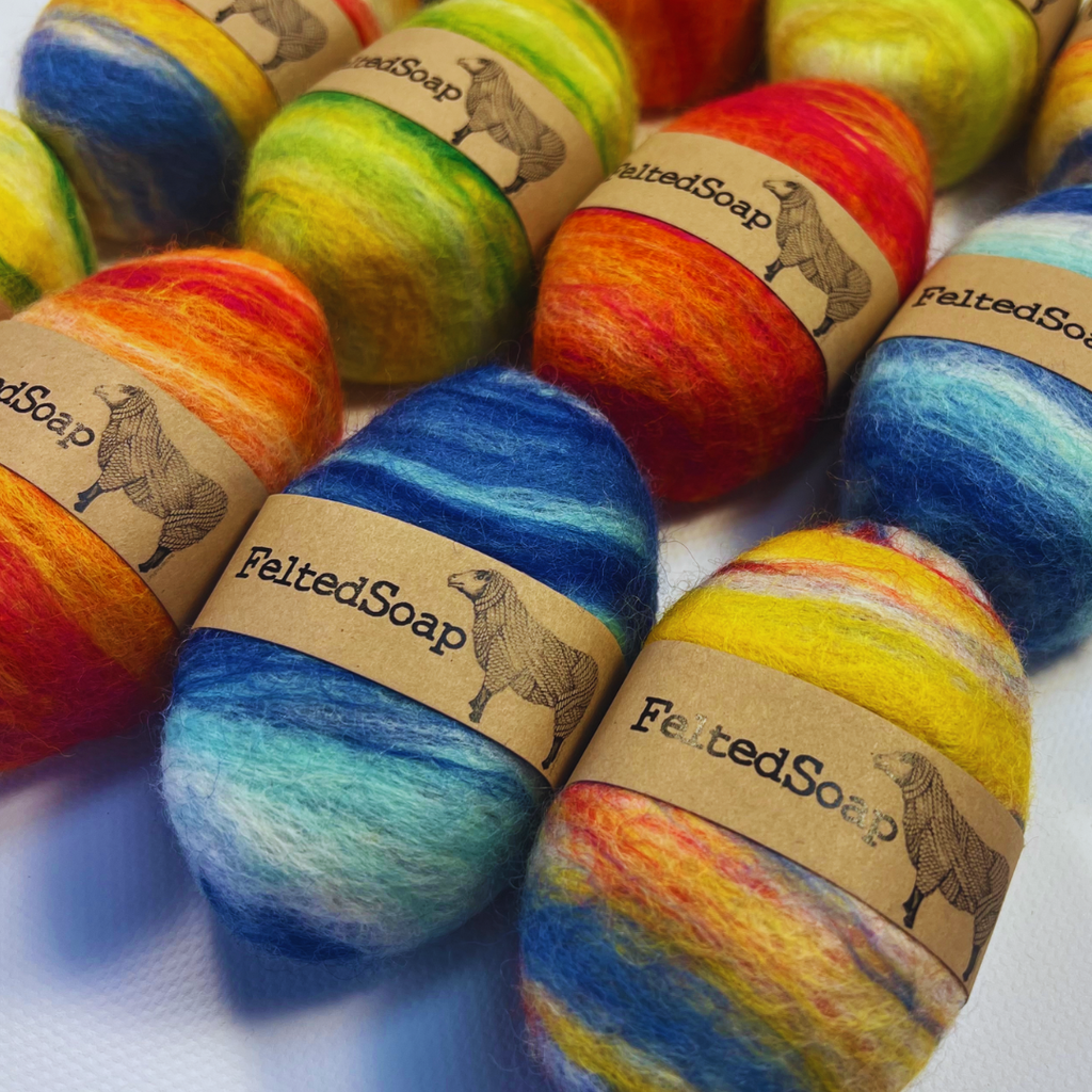 Felted Soap