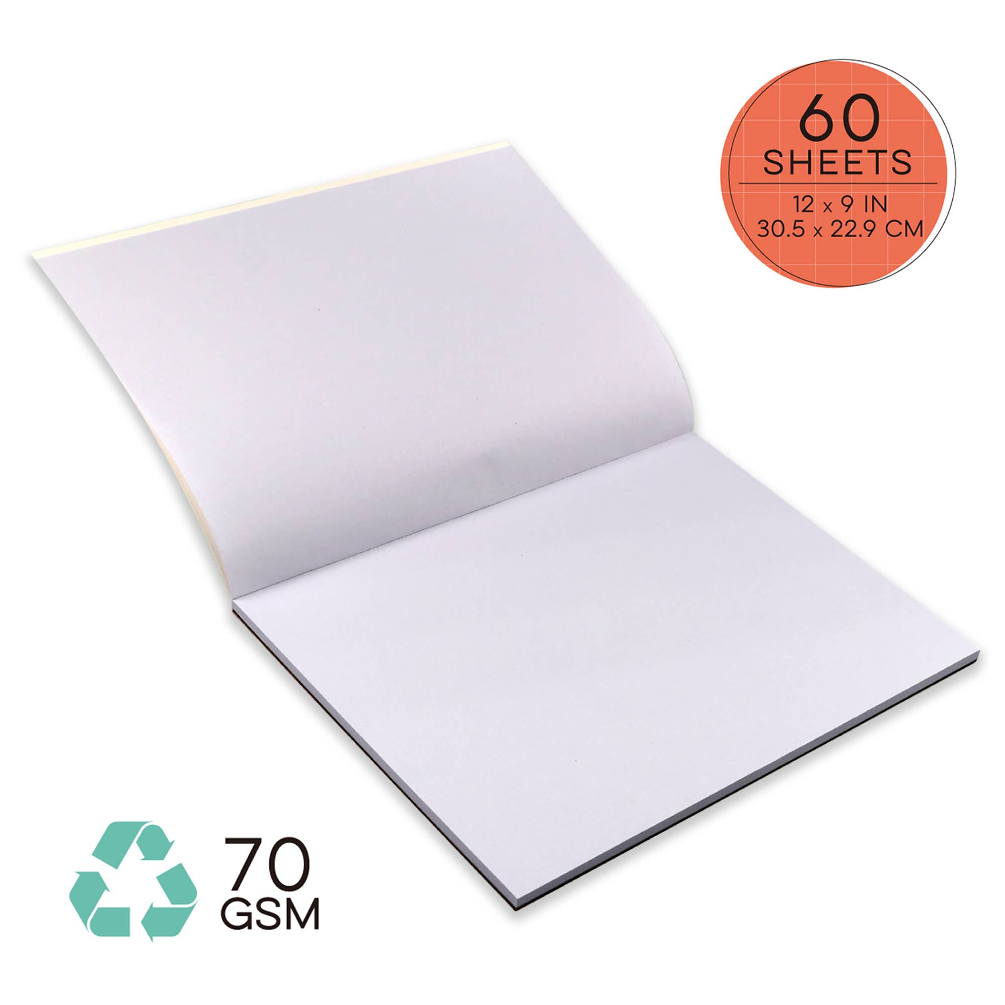 Recycled Newsprint Scribble Pad