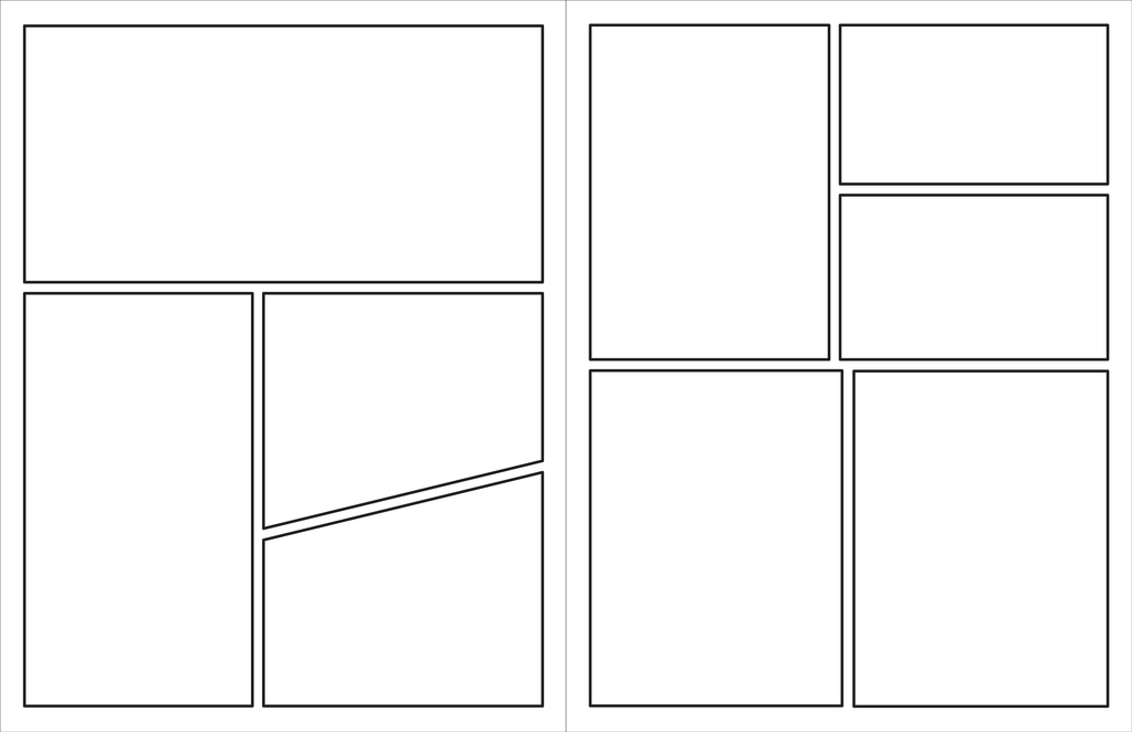 Blank Comic Book