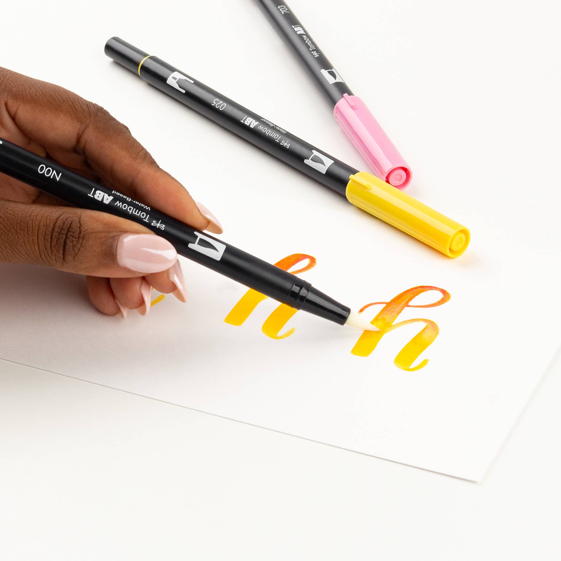 Lettering in Color Set