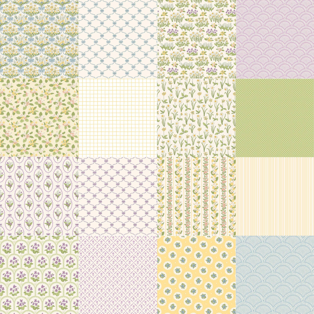 Wildflowers Patterned Paper Pack
