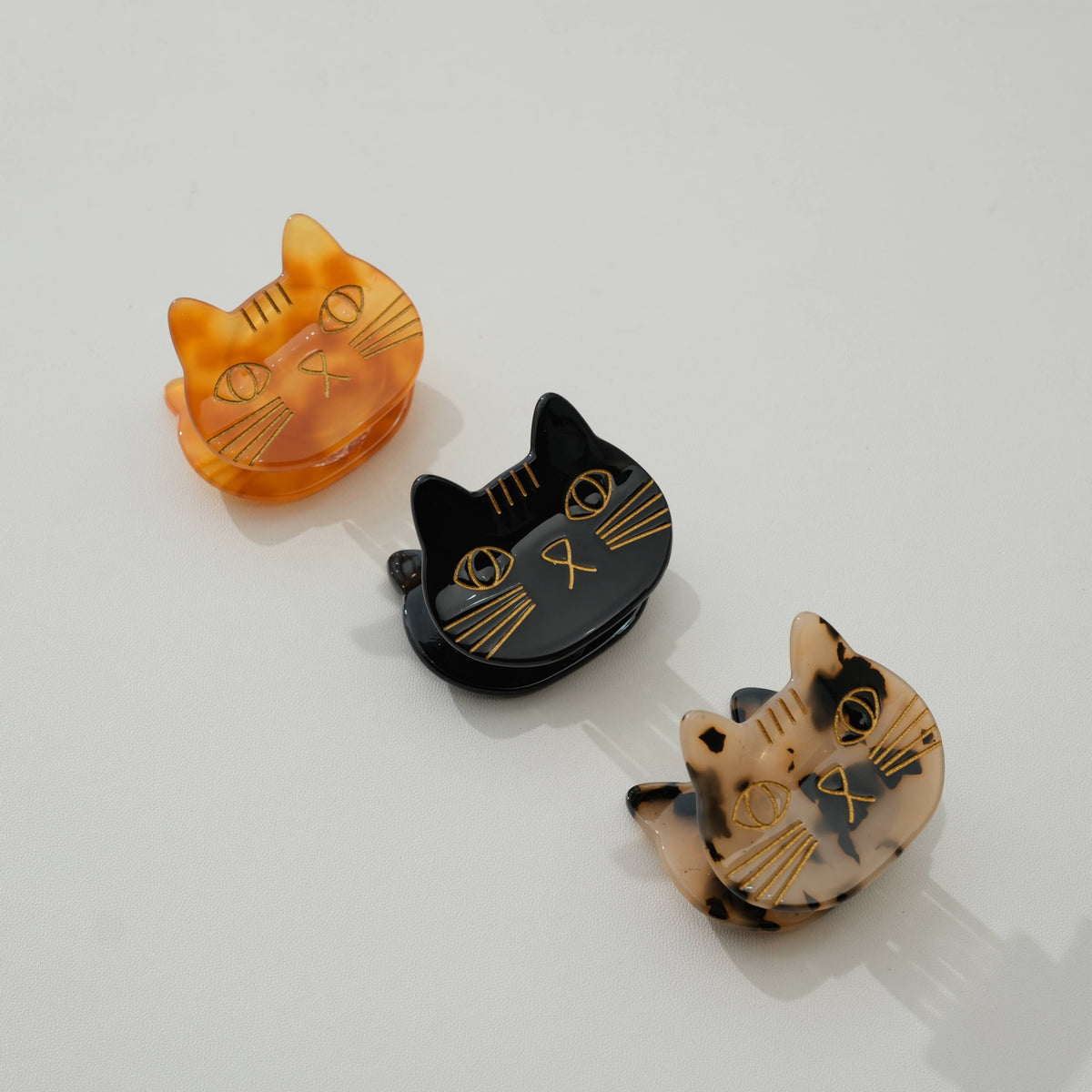 Ginger Cat Claw Clip - Small