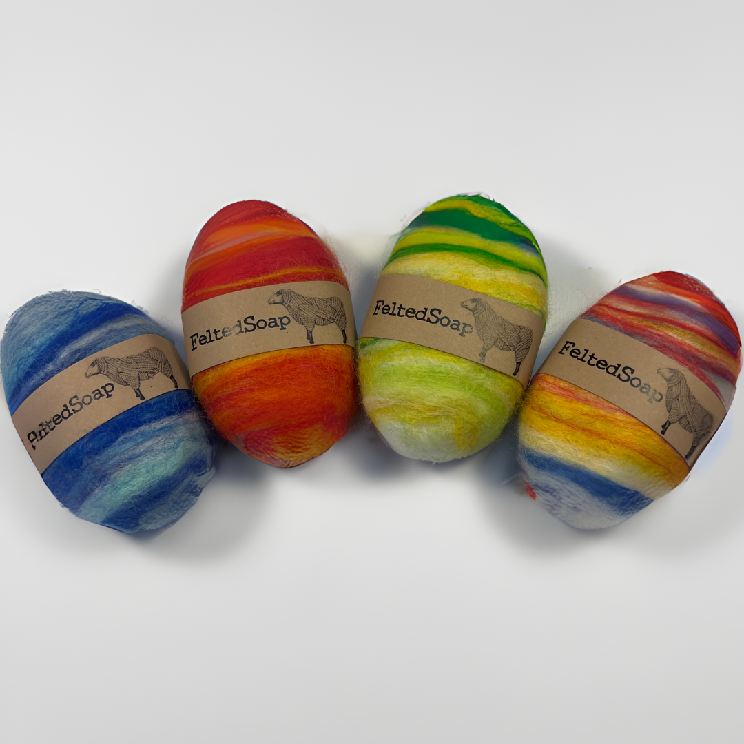 Felted Soap