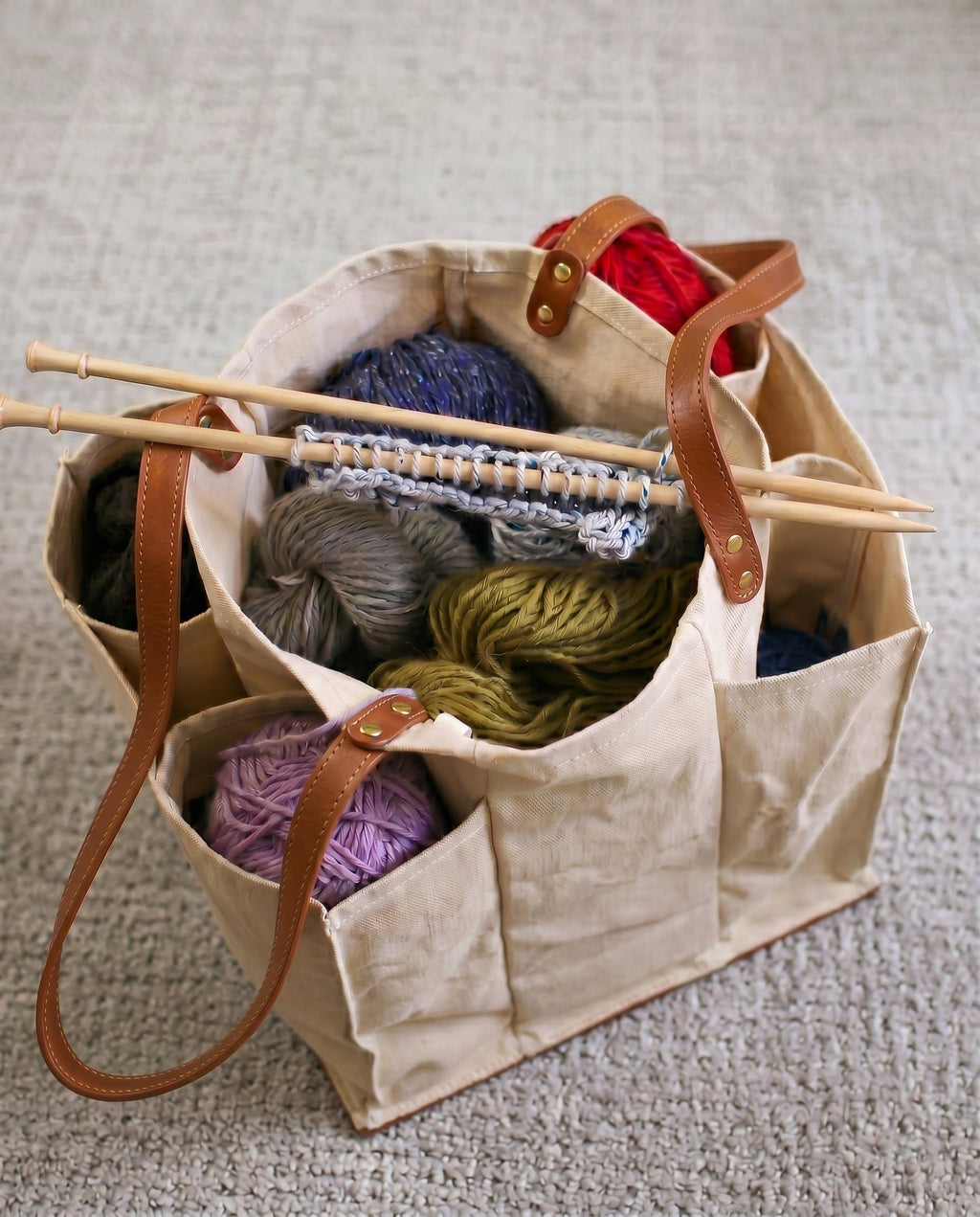 Heavy Canvas Market/Art Tote