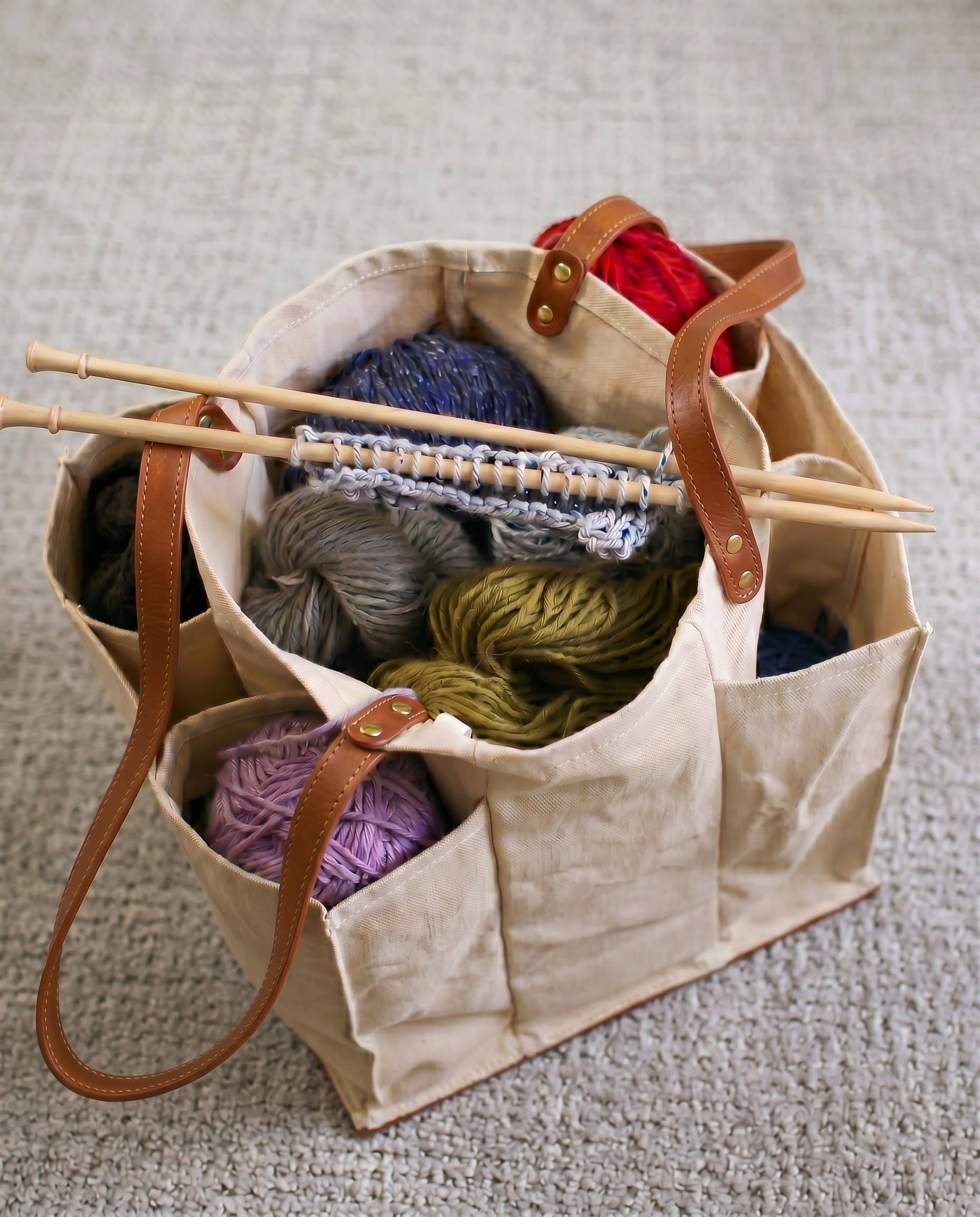 Heavy Canvas Market/Art Tote