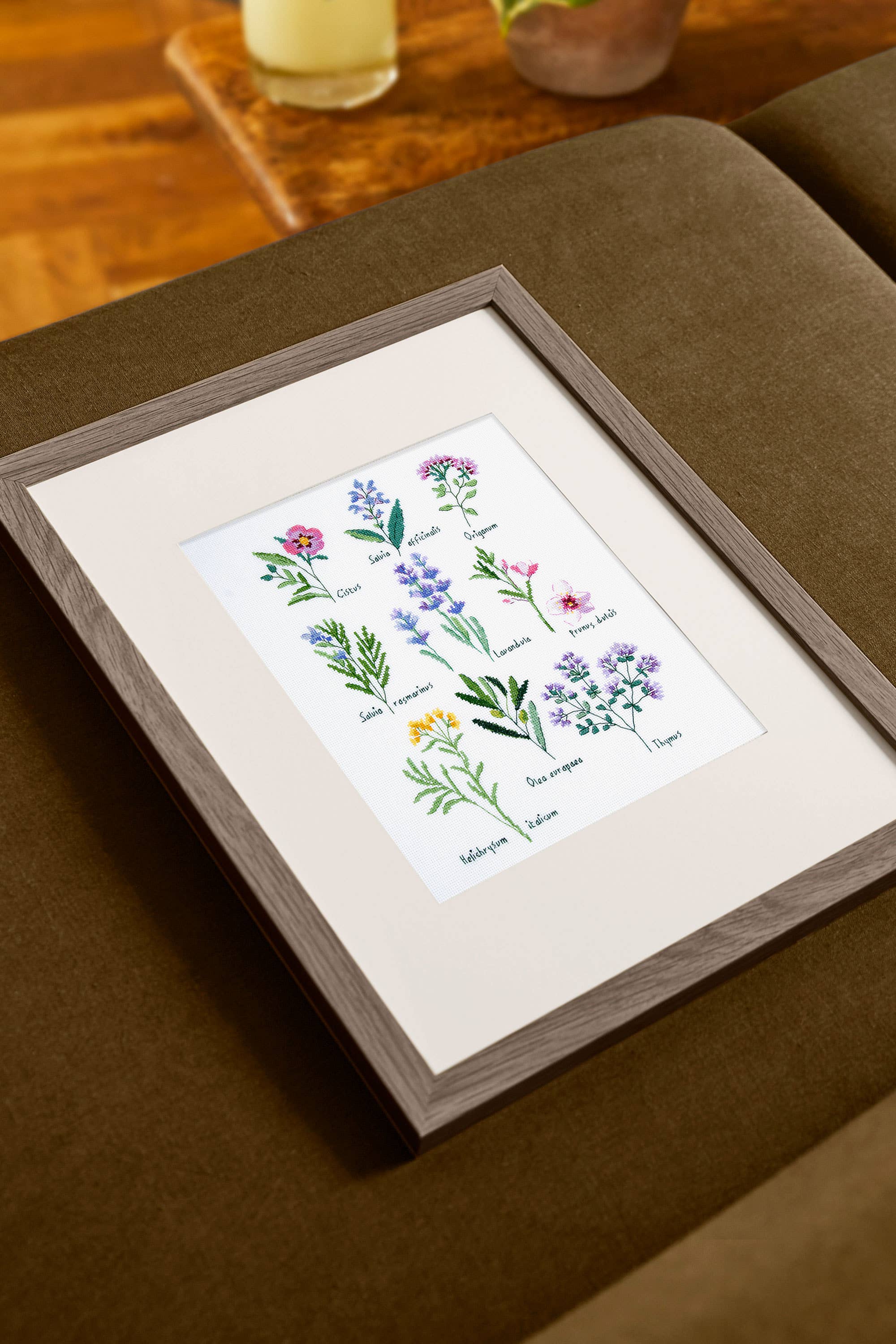Cross Stitch Kit - Herbs