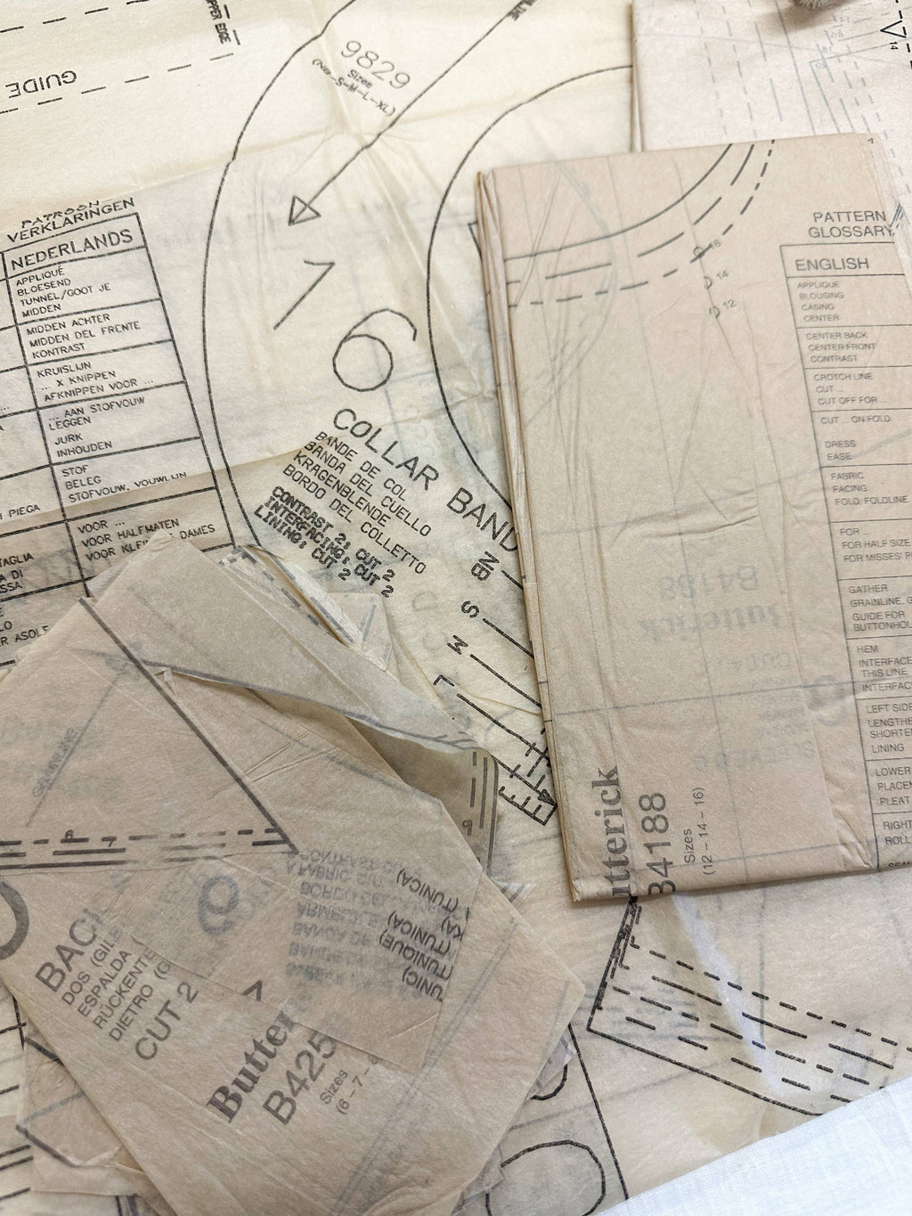 Vintage Sewing Patterns for Collage and Junk Journaling