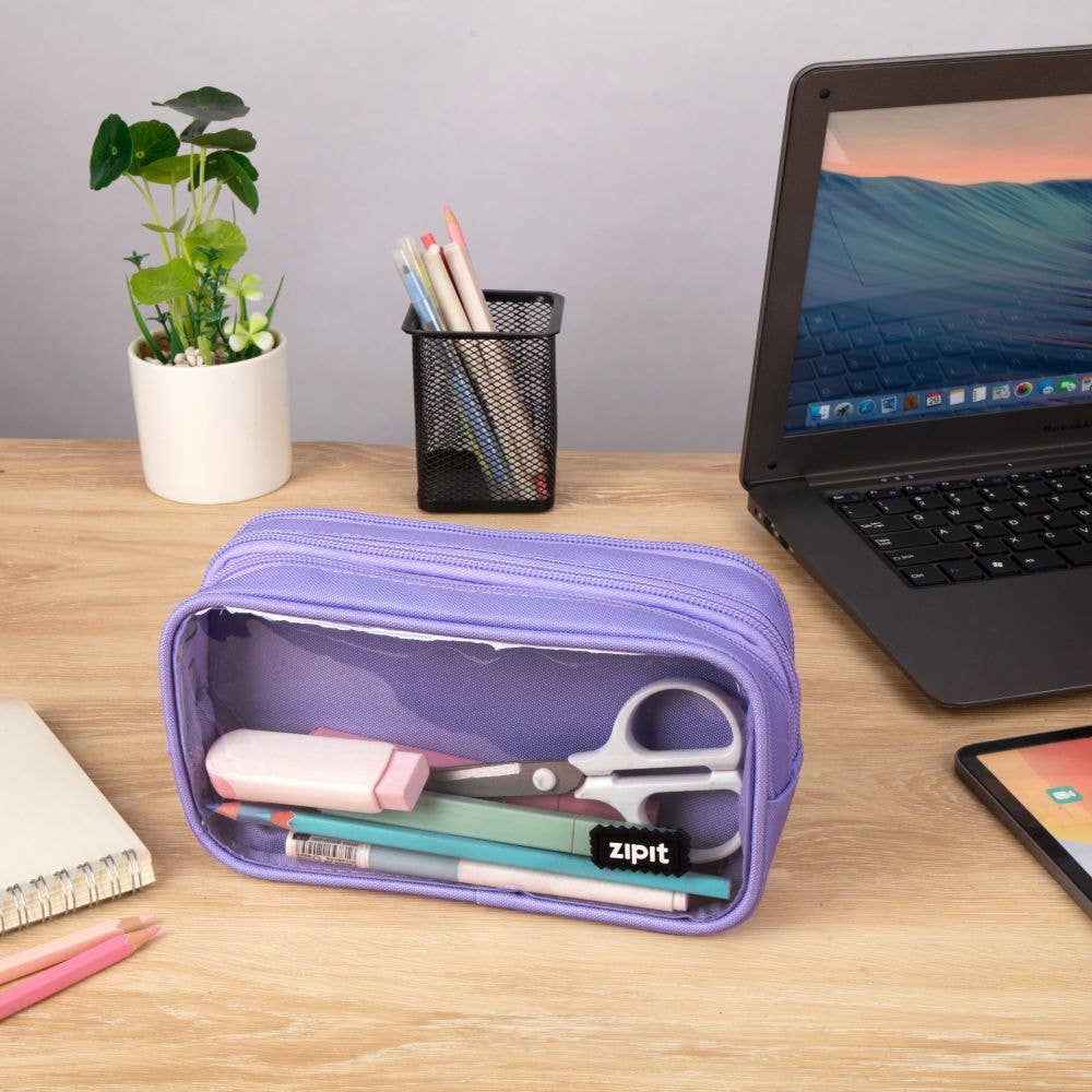 ZIPIT Half & Half Pencil Case