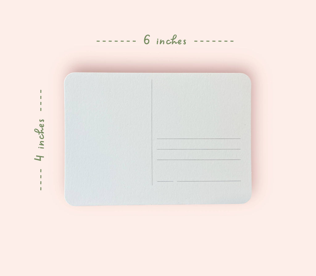 Watercolor Postcard Travel Tin