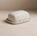 Stoneware Ceramic Butter Dish — Party Collection