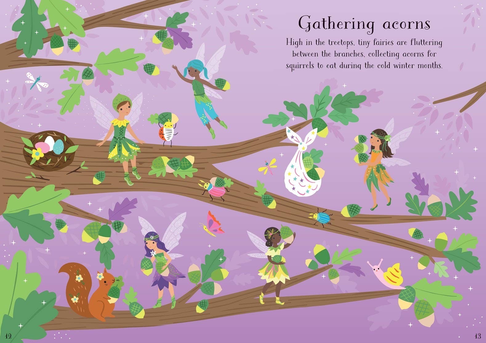 Little Sticker Dolly Dressing Woodland Fairies : Usborne