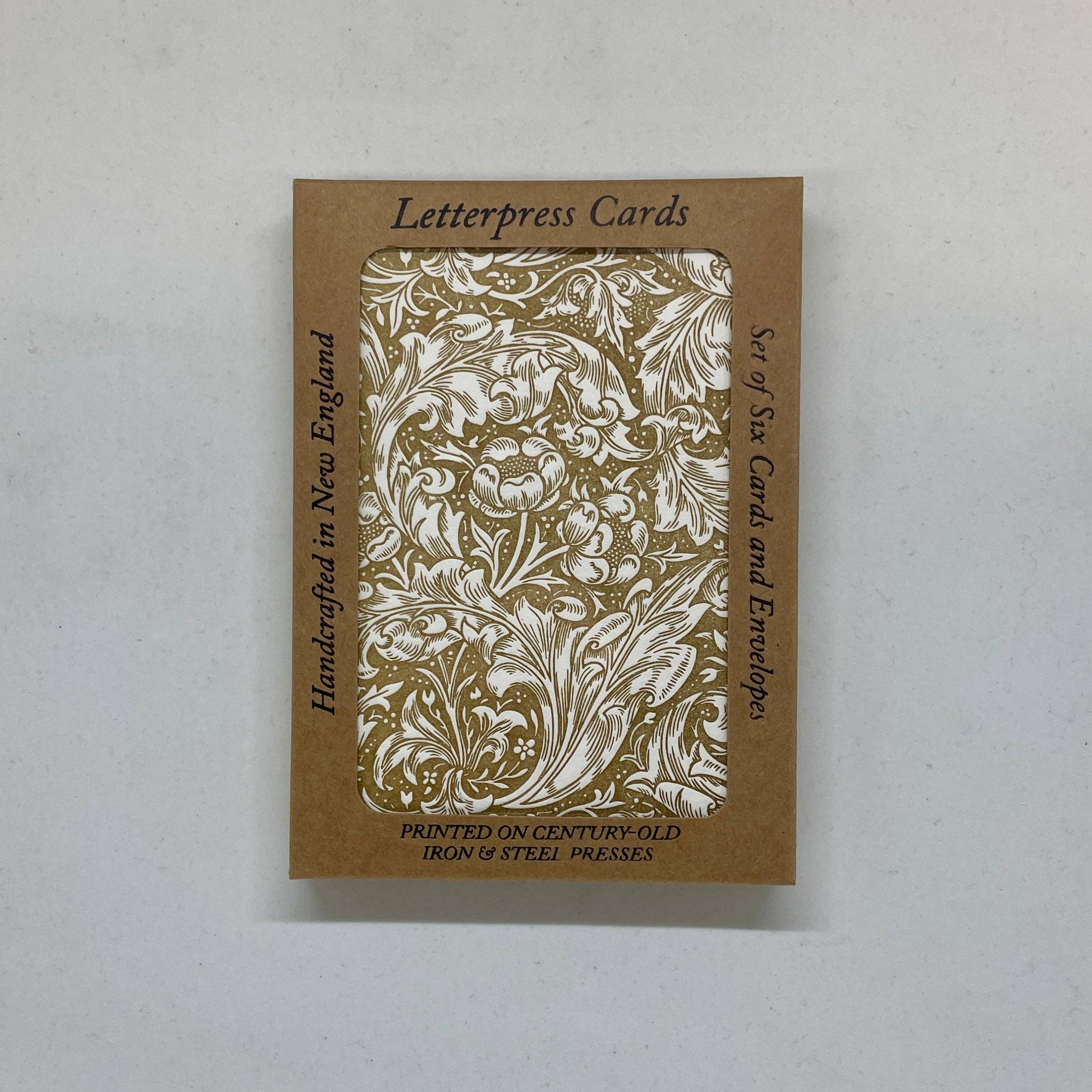 Bachelor Buttons - William Morris Notecards