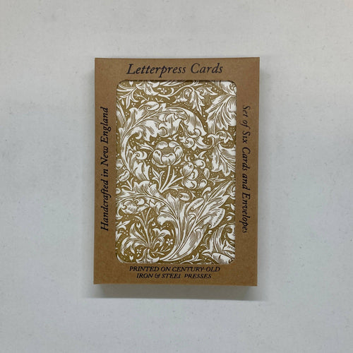 Bachelor Buttons - William Morris Notecards