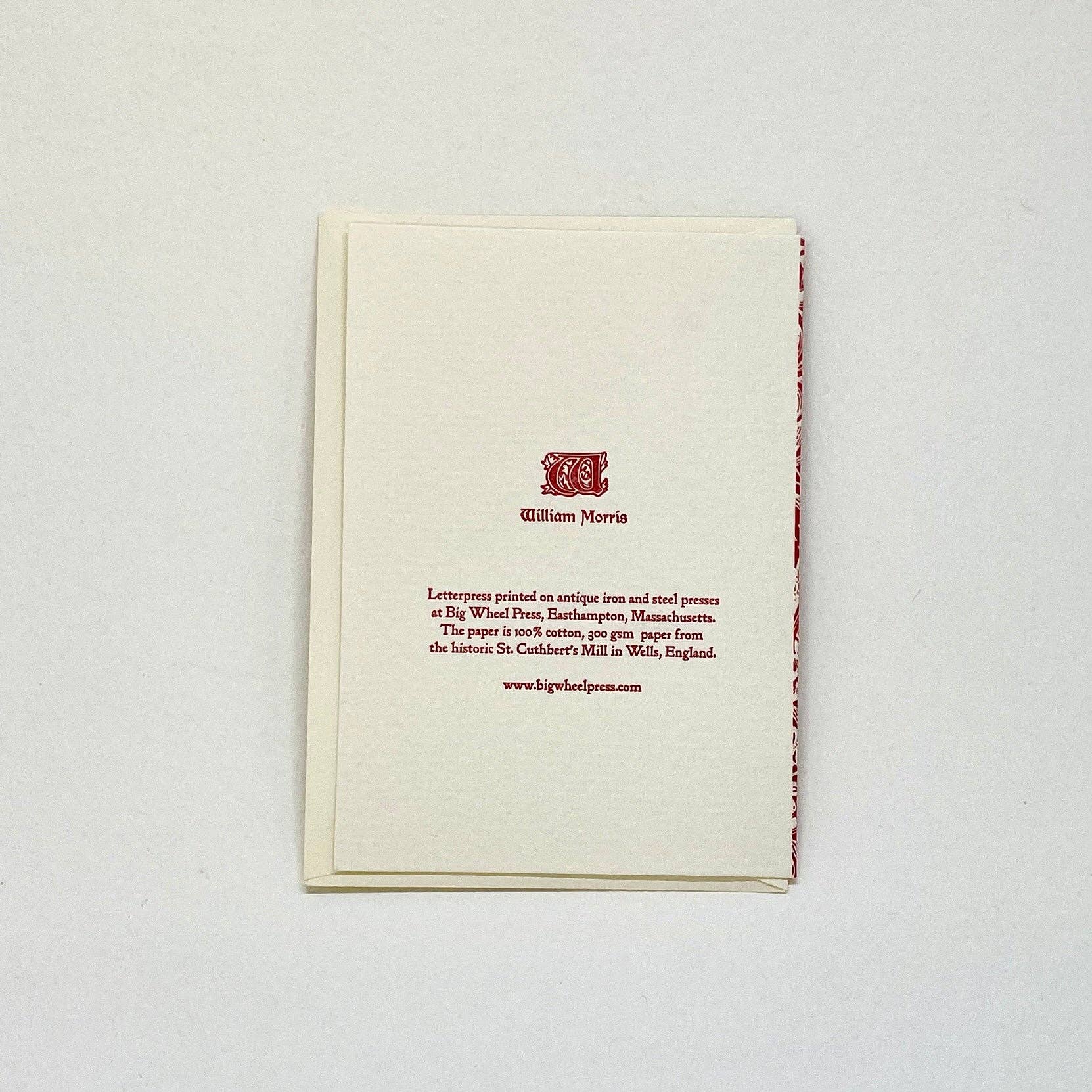 Acorn - William Morris Notecards