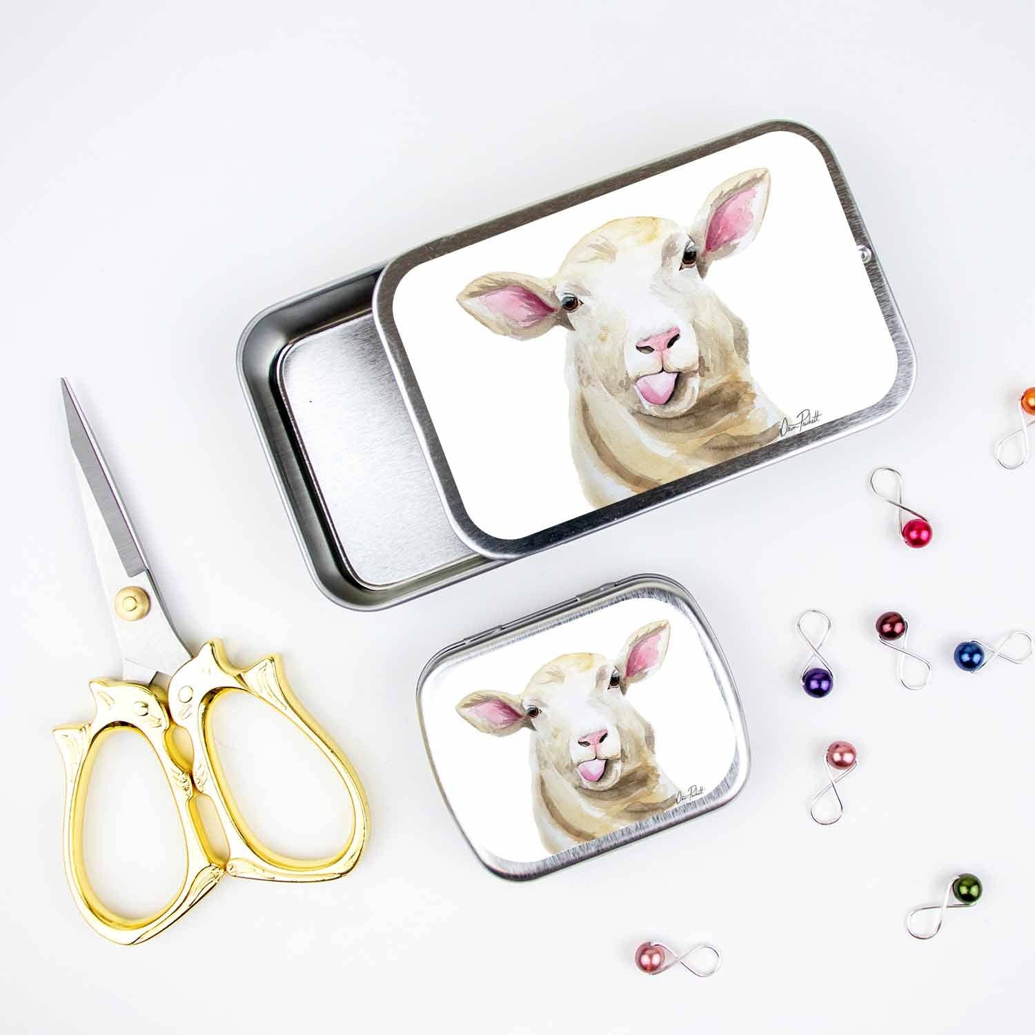 Stitch Marker Storage Tin