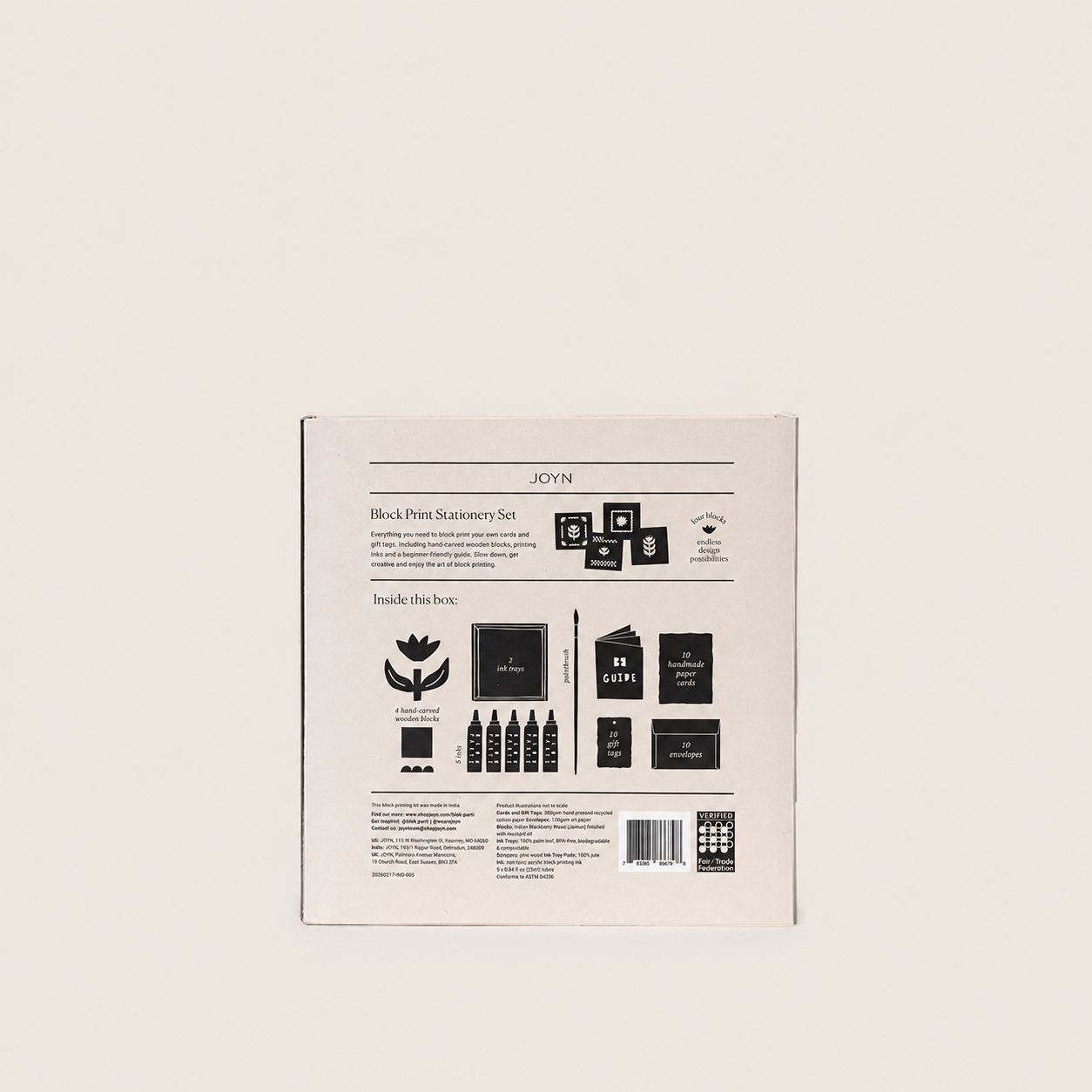 Blok Parti Stationery Kit~Tulip