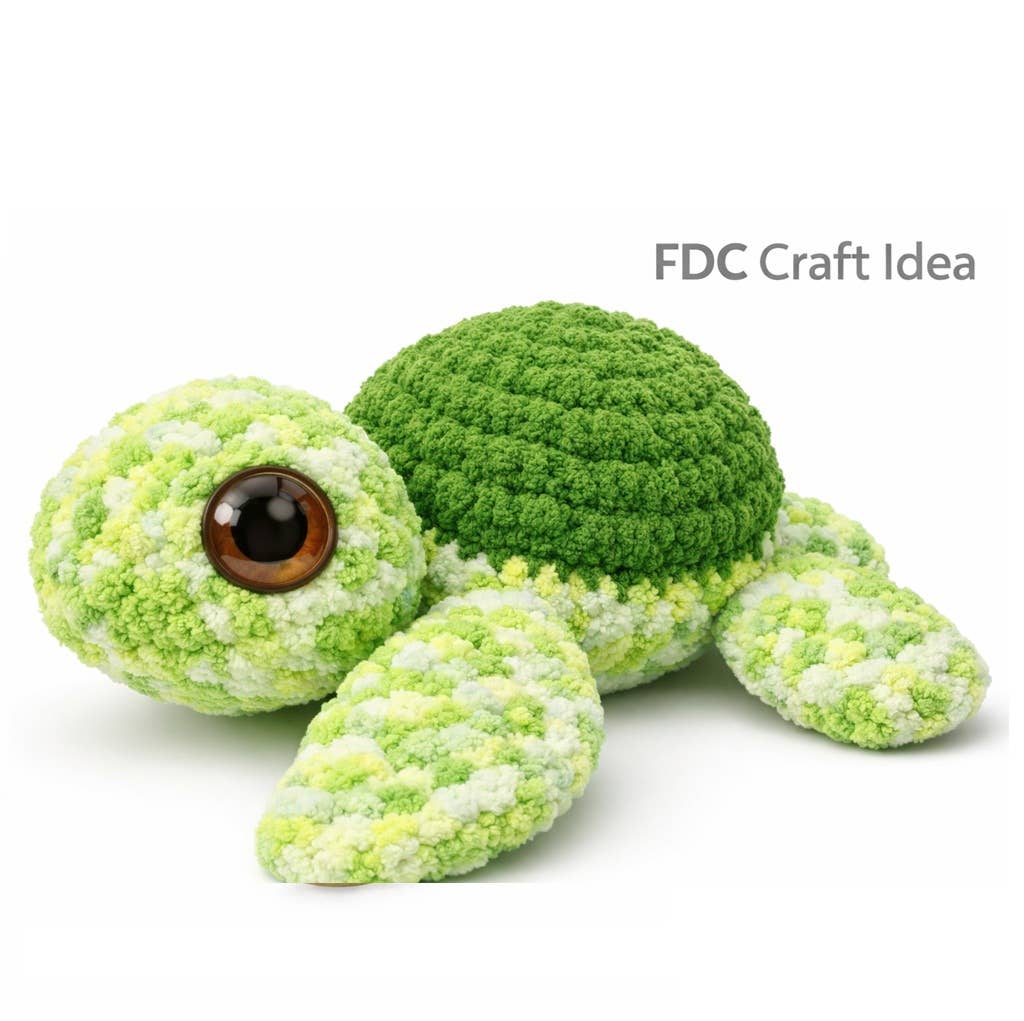 Brown Round Craft Animal Eyes
