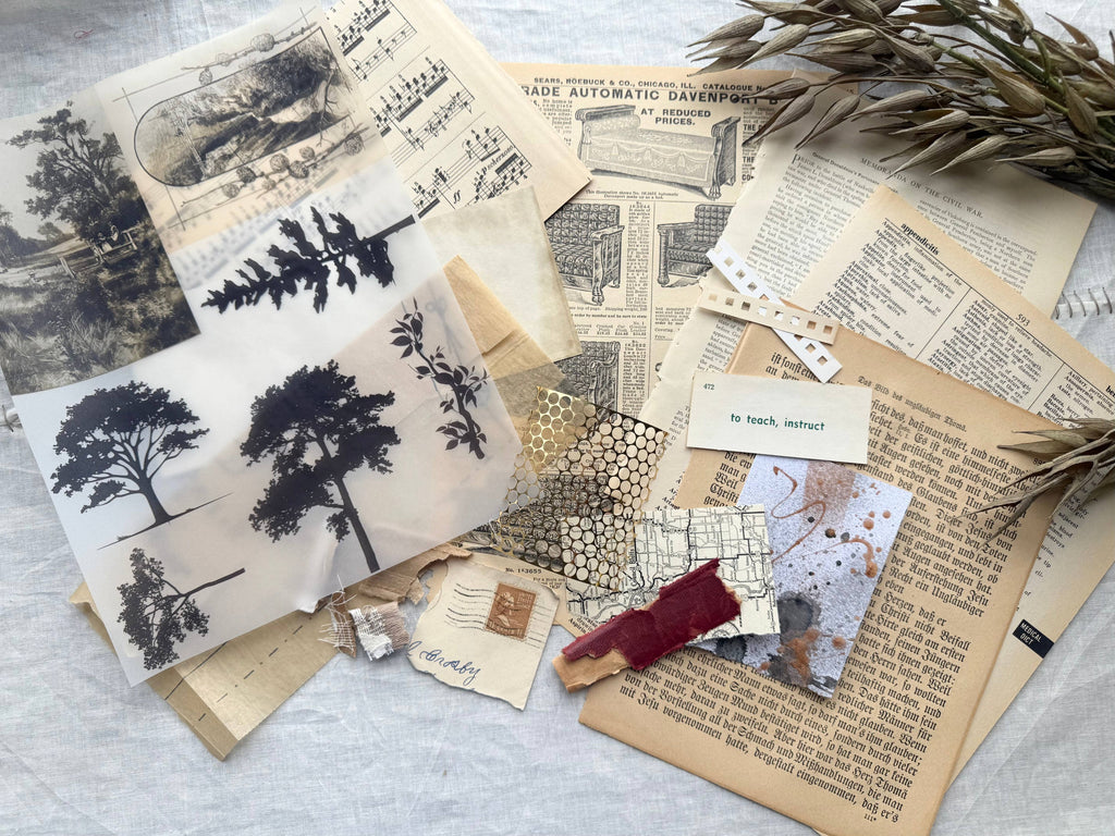 Mixed Media Art Kits- Trees