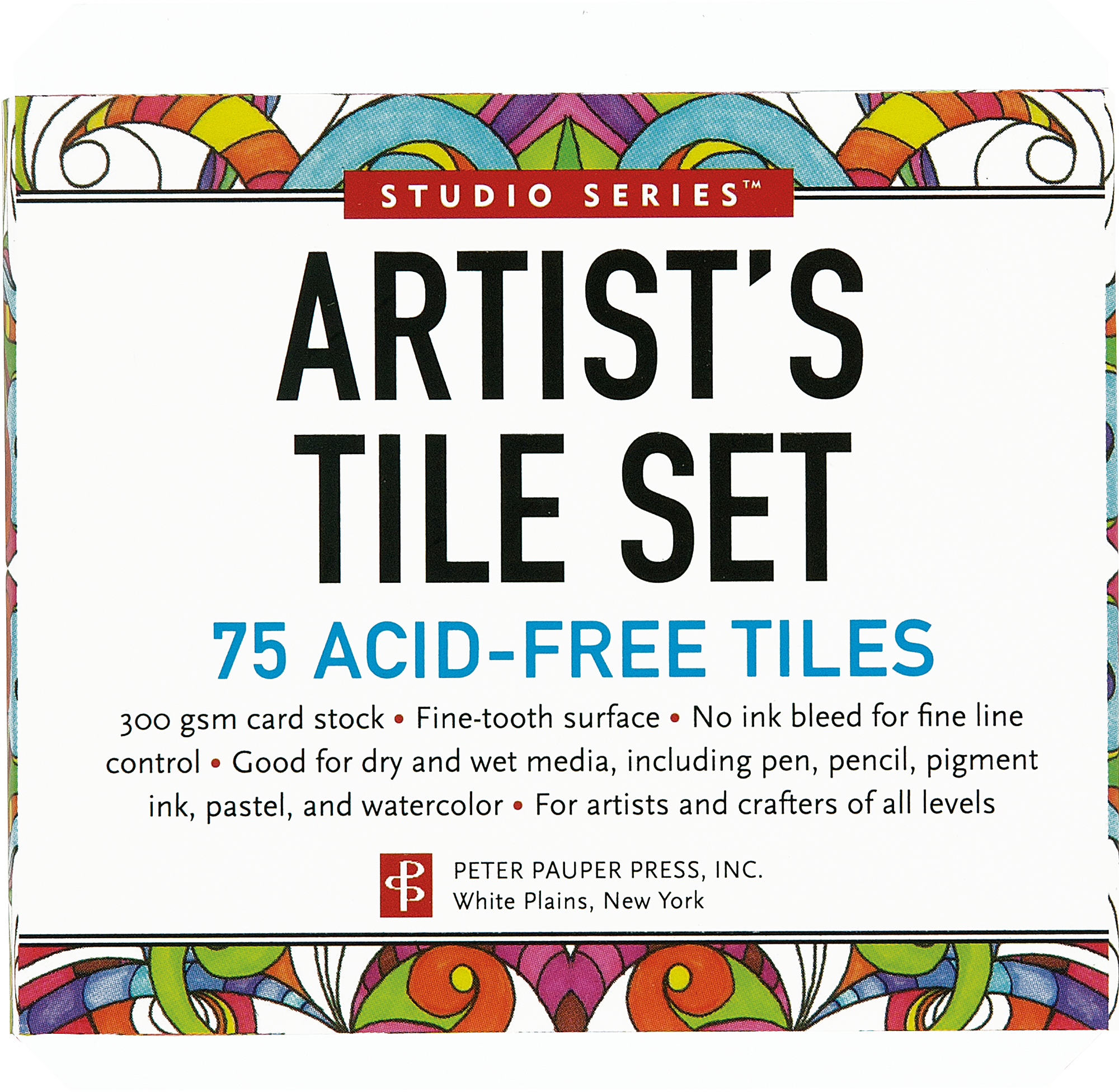 Studio Series Artist's Tile Set: White
