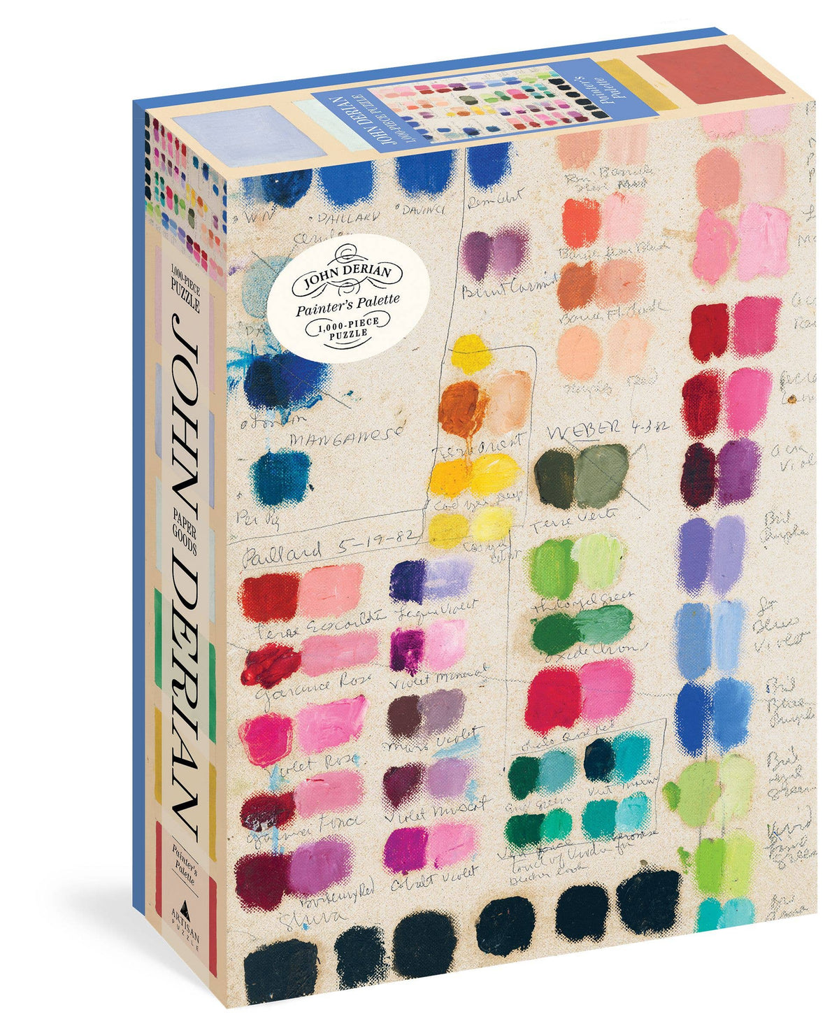John Derian Painter's Palette 1,000-Piece Puzzle