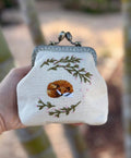 Hand Embroidered Coin Purse