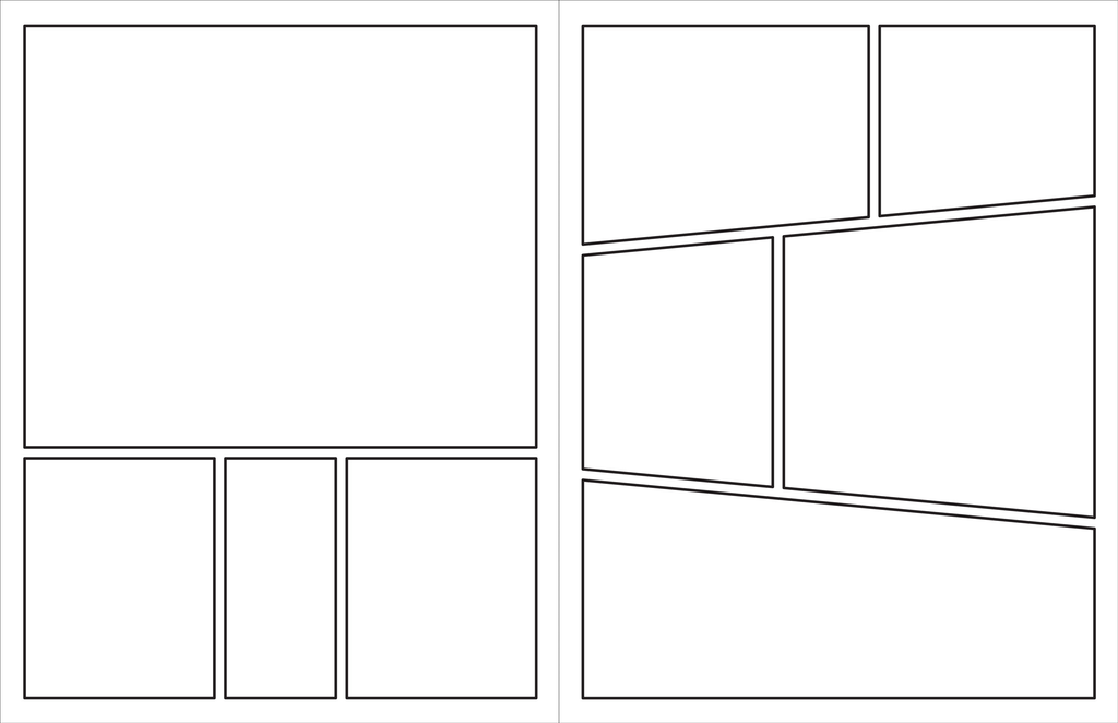 Blank Comic Book