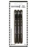 Letter It™ Fineliner Black Pens (3 Pack)