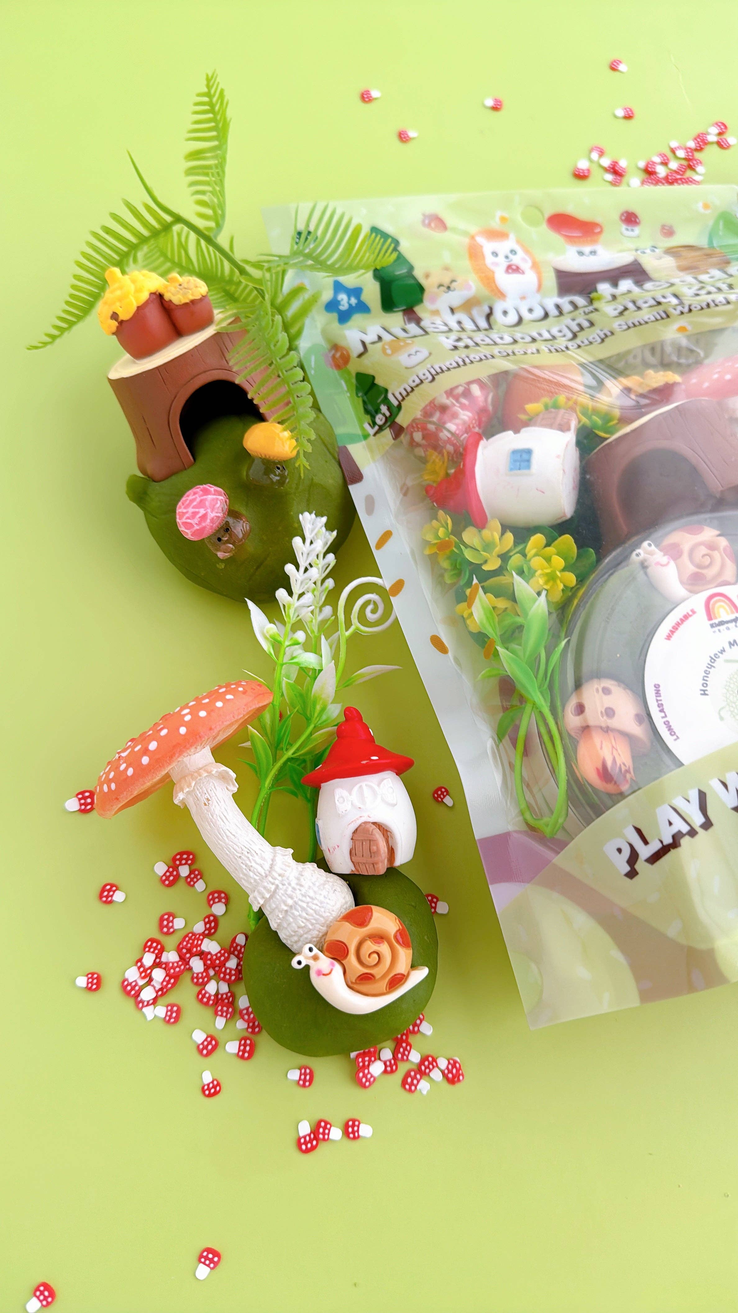 KidDough Play Kit- Mushroom Meadow