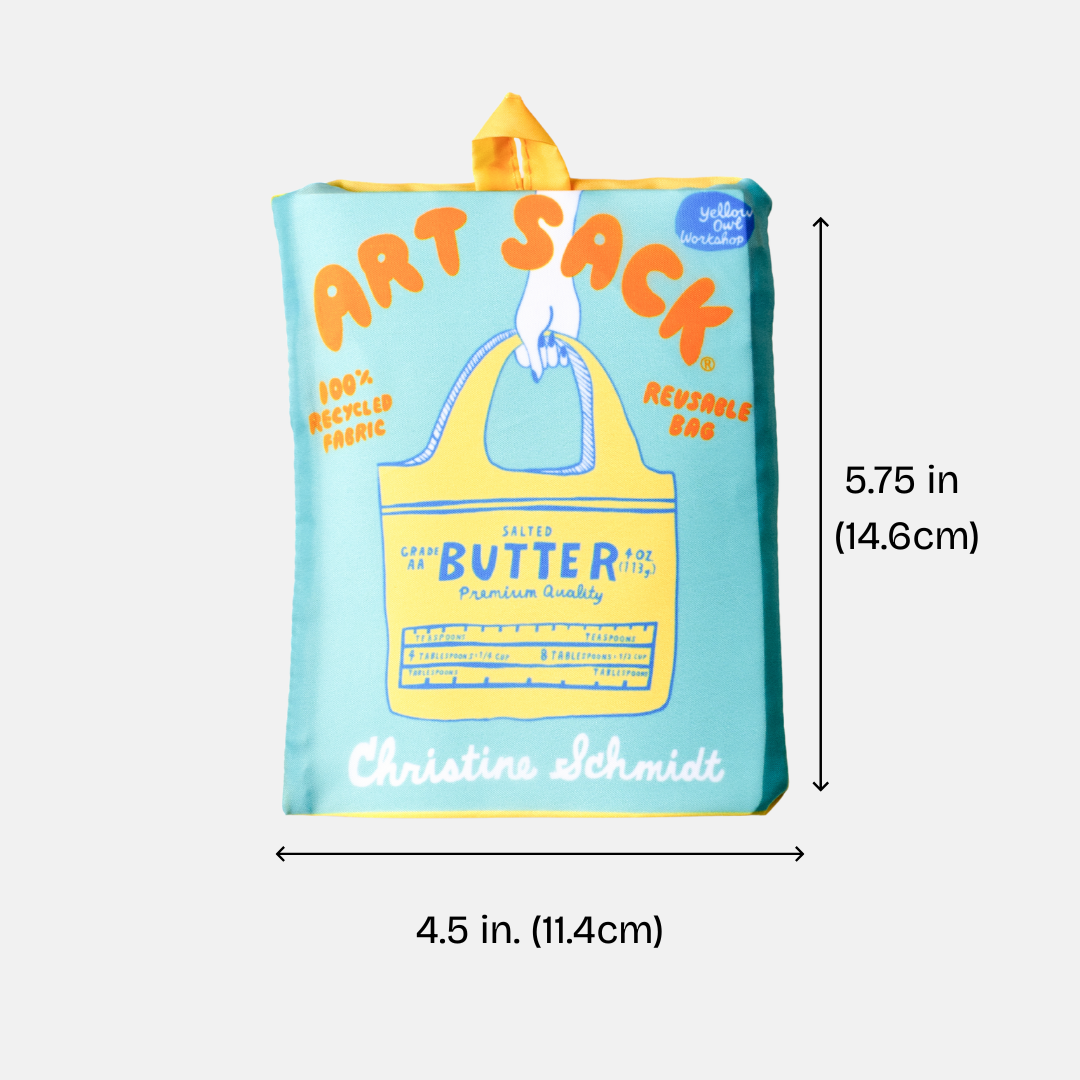 Art Sack Reusable Tote- Garden