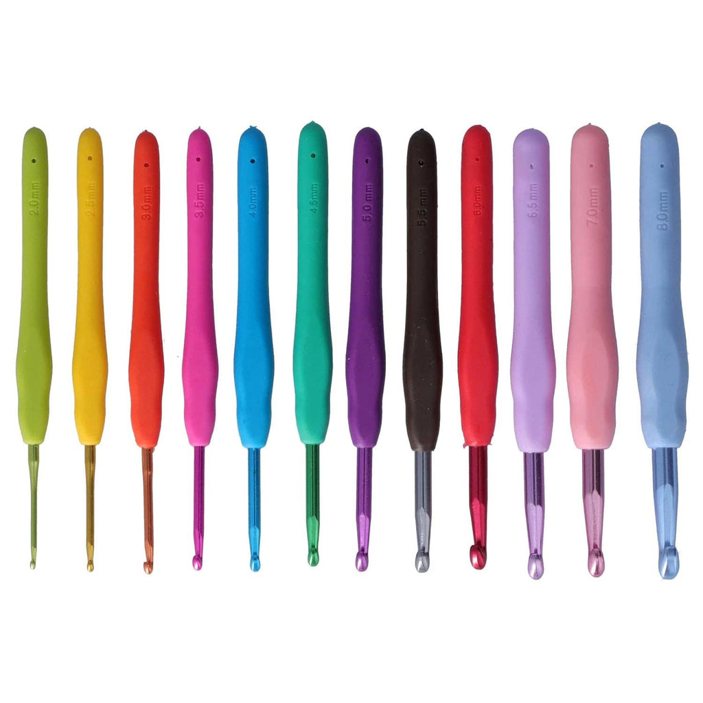 12-Size Crochet Hook Set