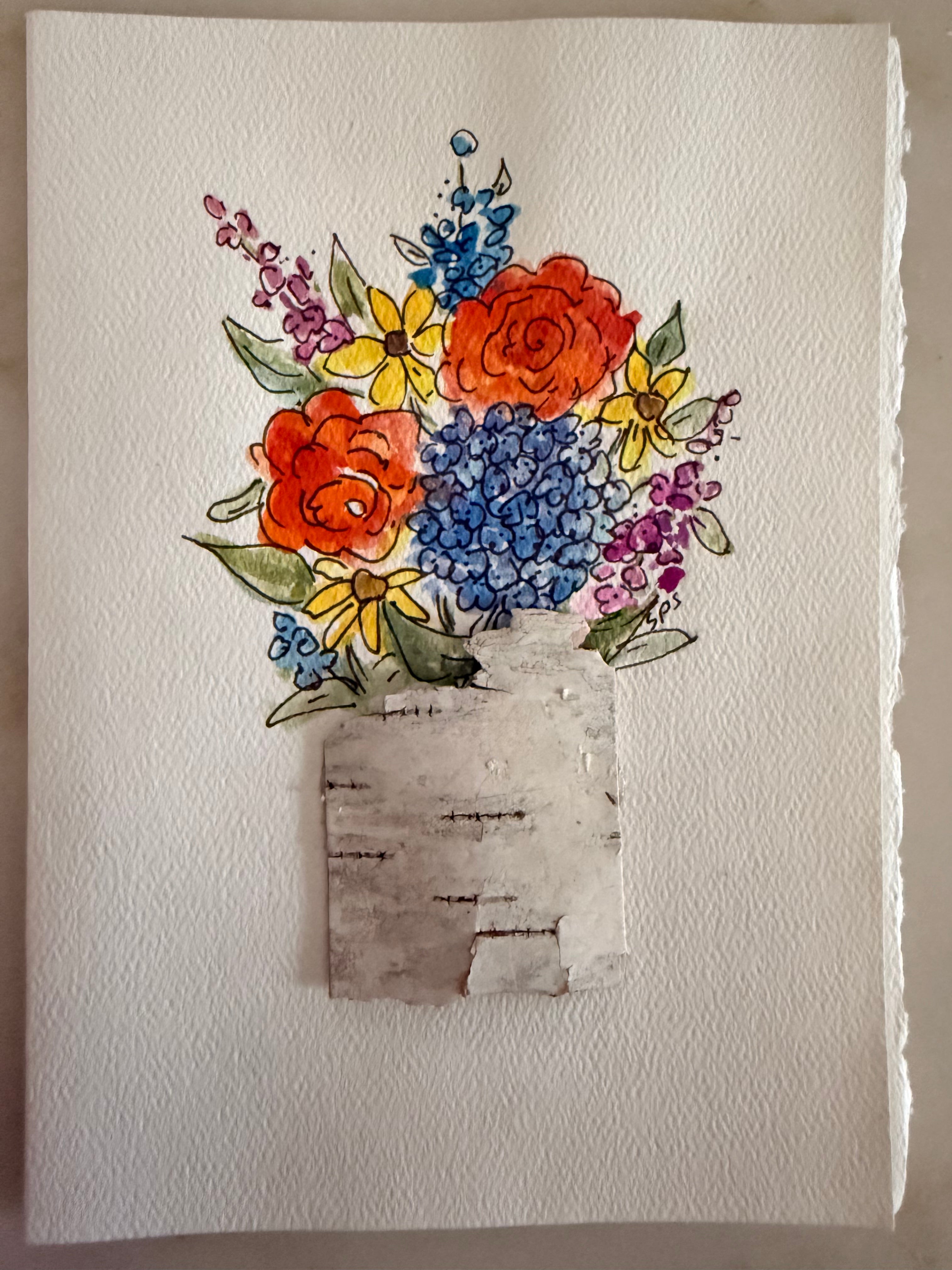 July 31-Watercolor Greeting Cards