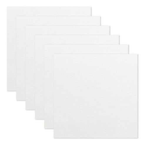 6pk Stretched Canvas Set – 14” x 14”