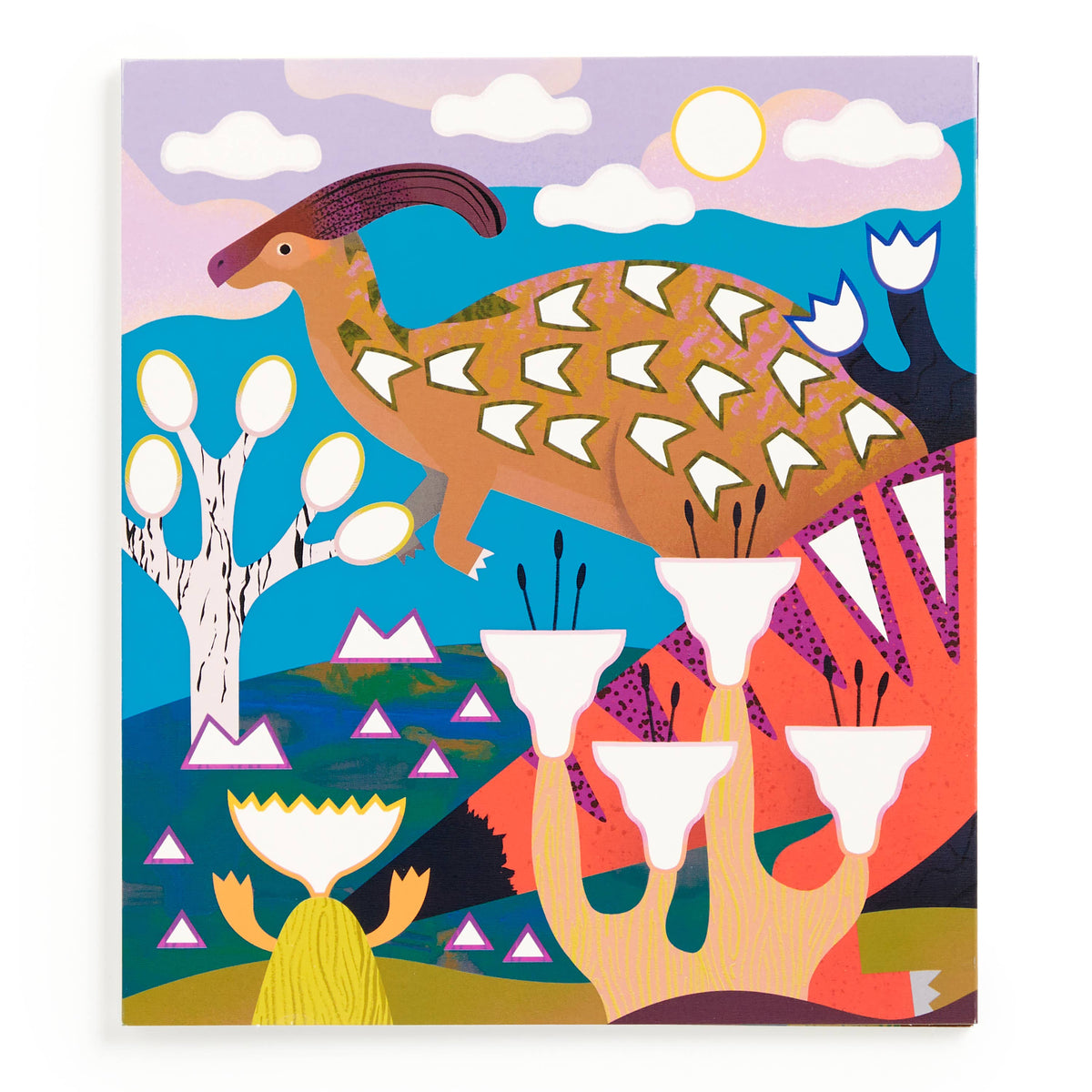 Dinosaur Sticker Sparkle Poster Activity Kit