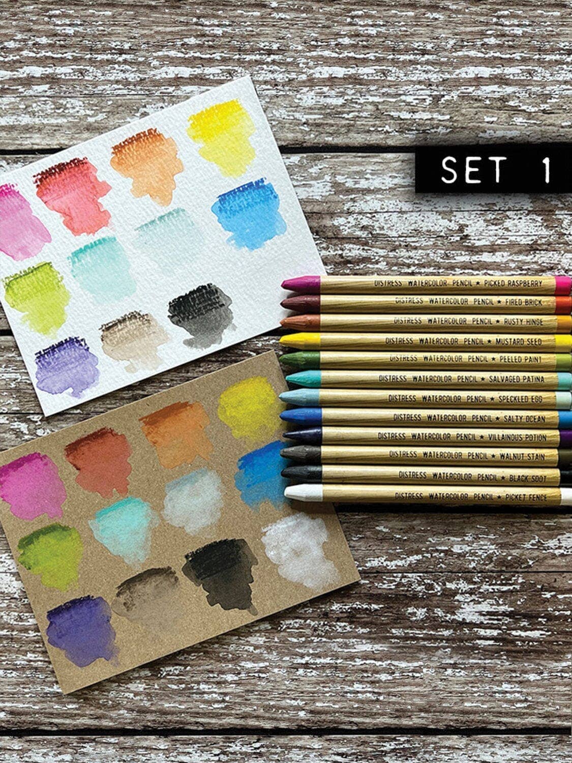 Tim Holtz Distress® Watercolor Pencils Set 1