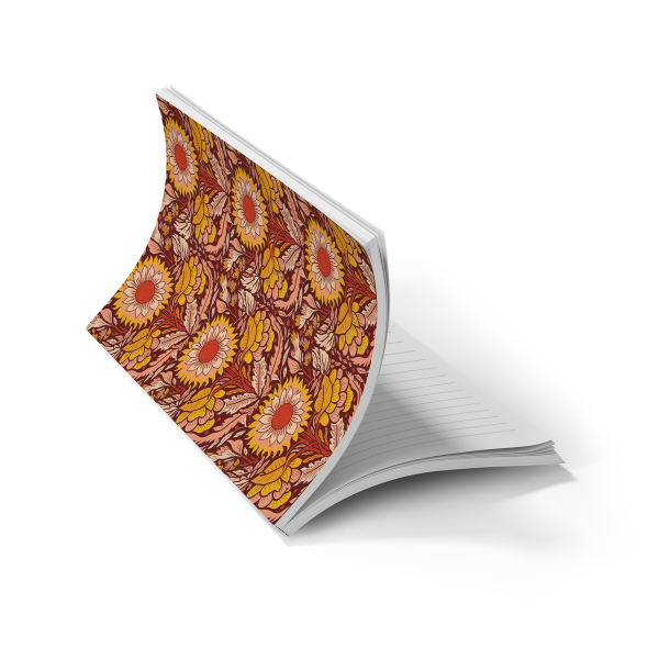 Solarfire  Soft Touch CLayflat Notebook