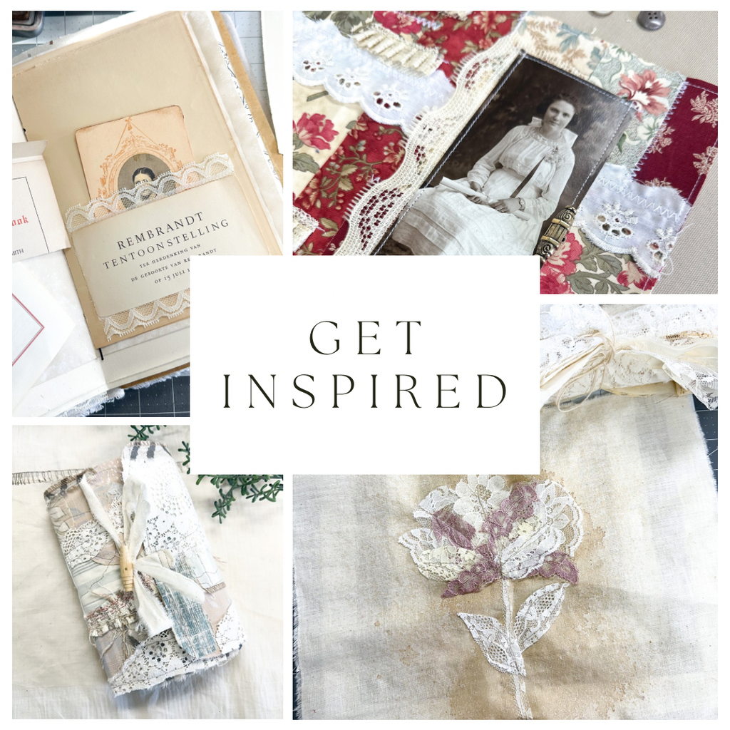 Vintage Lace Pack for Art and Textile Crafts