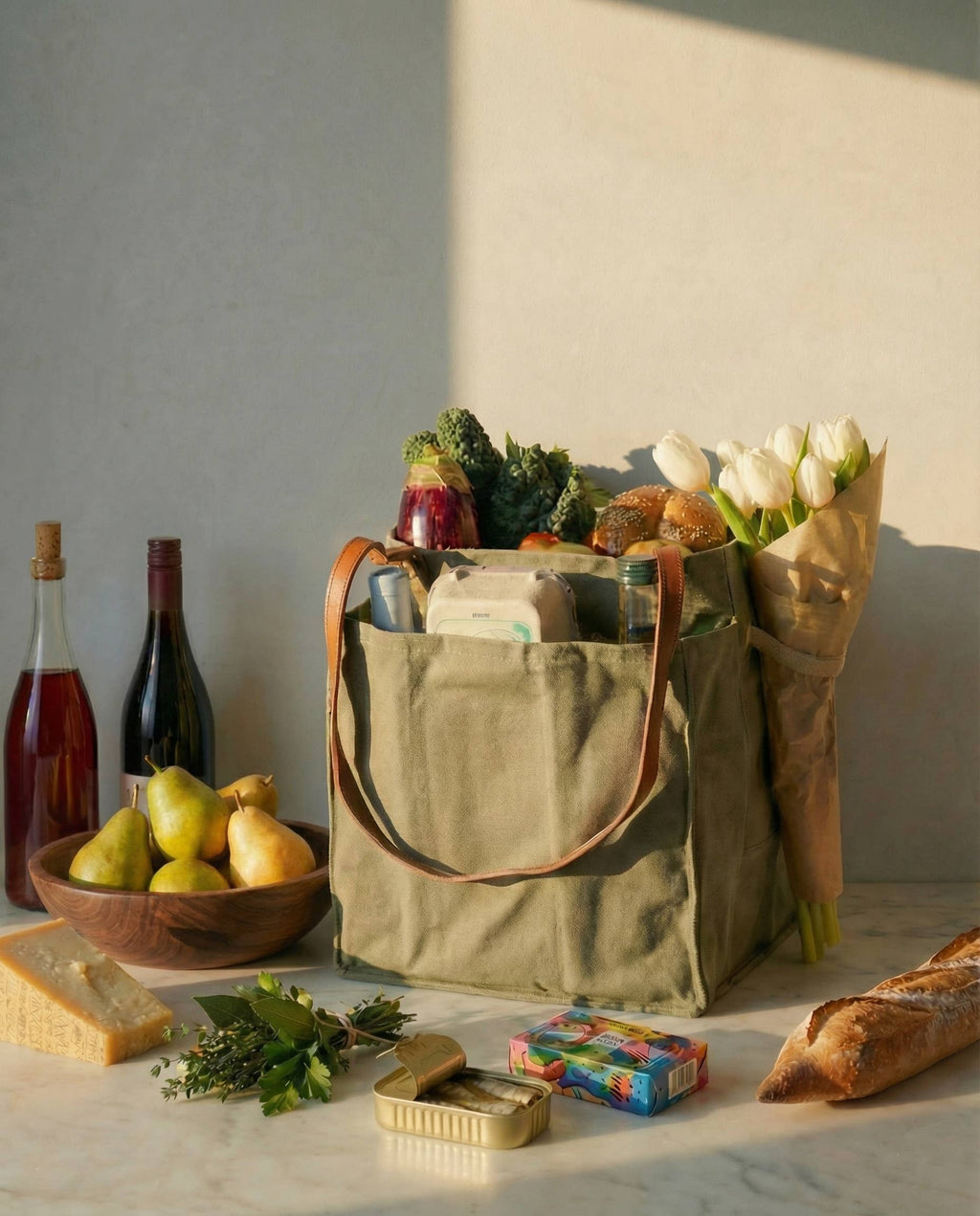 Caper Green Market/Project Tote
