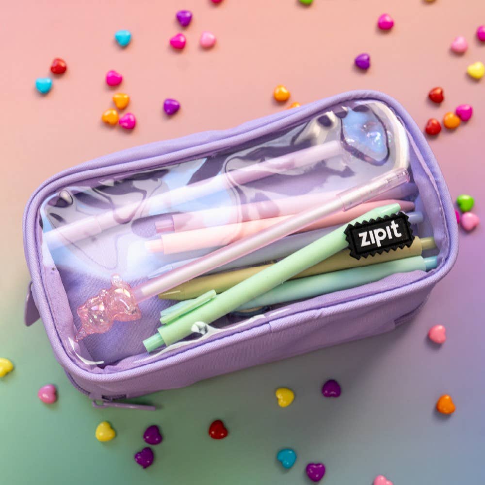 ZIPIT Half & Half Pencil Case