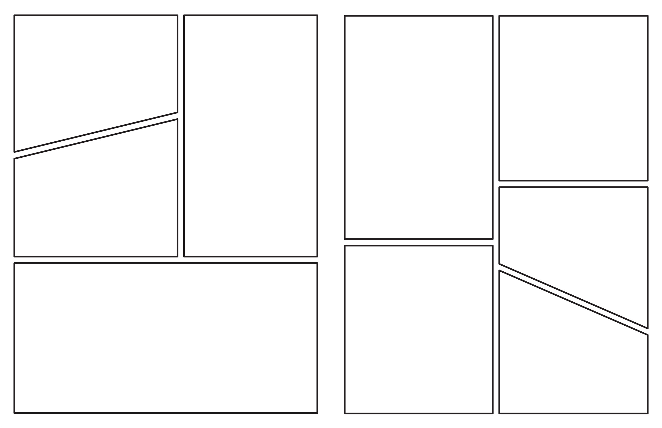 Blank Comic Book